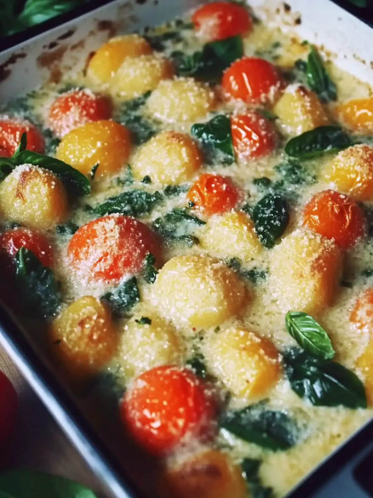 Einfacher Gnocchi-Auflauf mit buntem Gemüse genießen 3 Einfacher Gnocchi-Auflauf mit buntem Gemüse