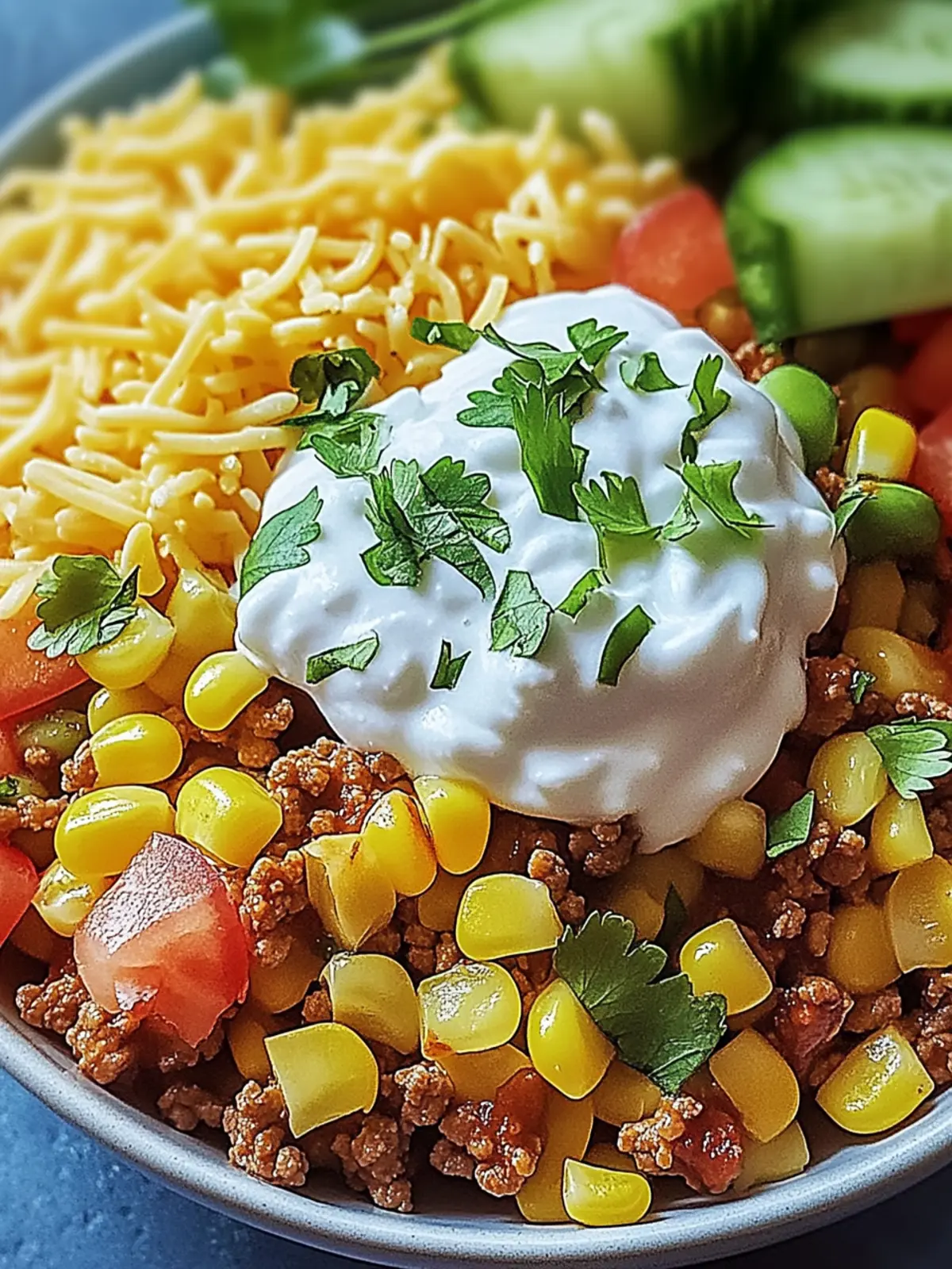 Leckere Taco-Reisschüssel in 30 Minuten 2 Taco-Reisschüssel