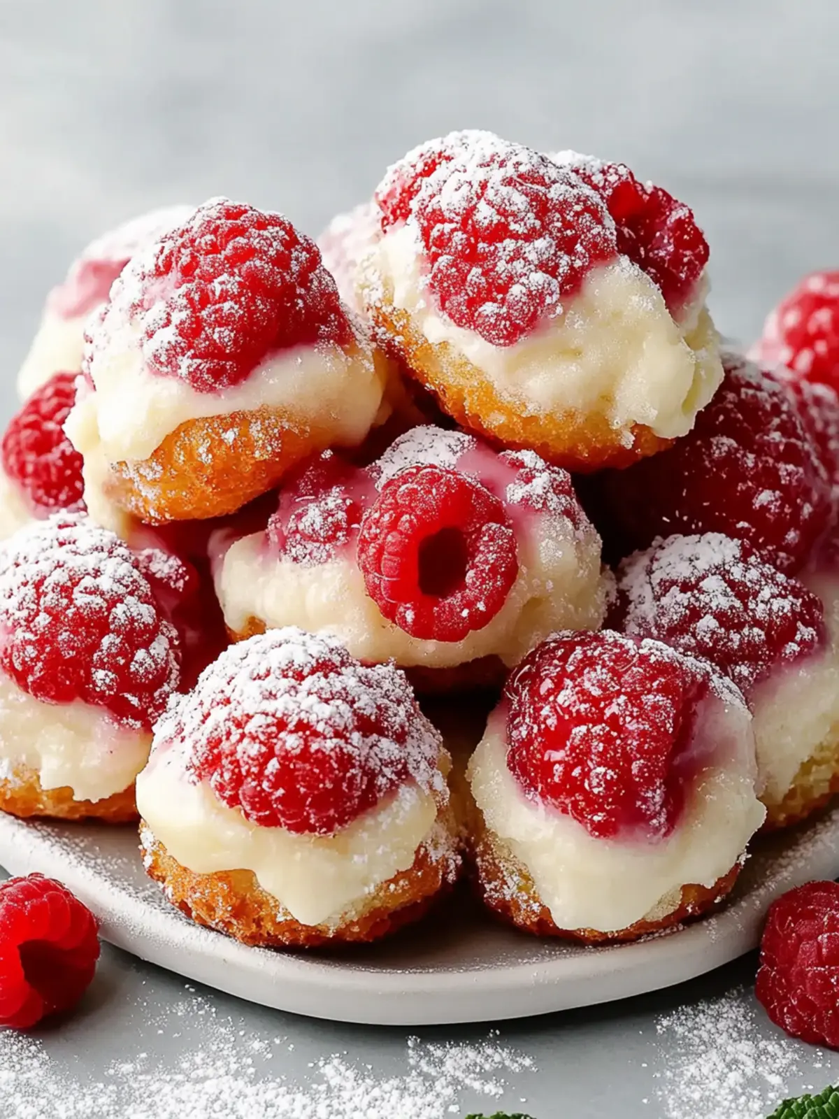 Himbeer-Frischkäse-Häppchen für süße Momente 4 Himbeer-Frischkäse-Häppchen