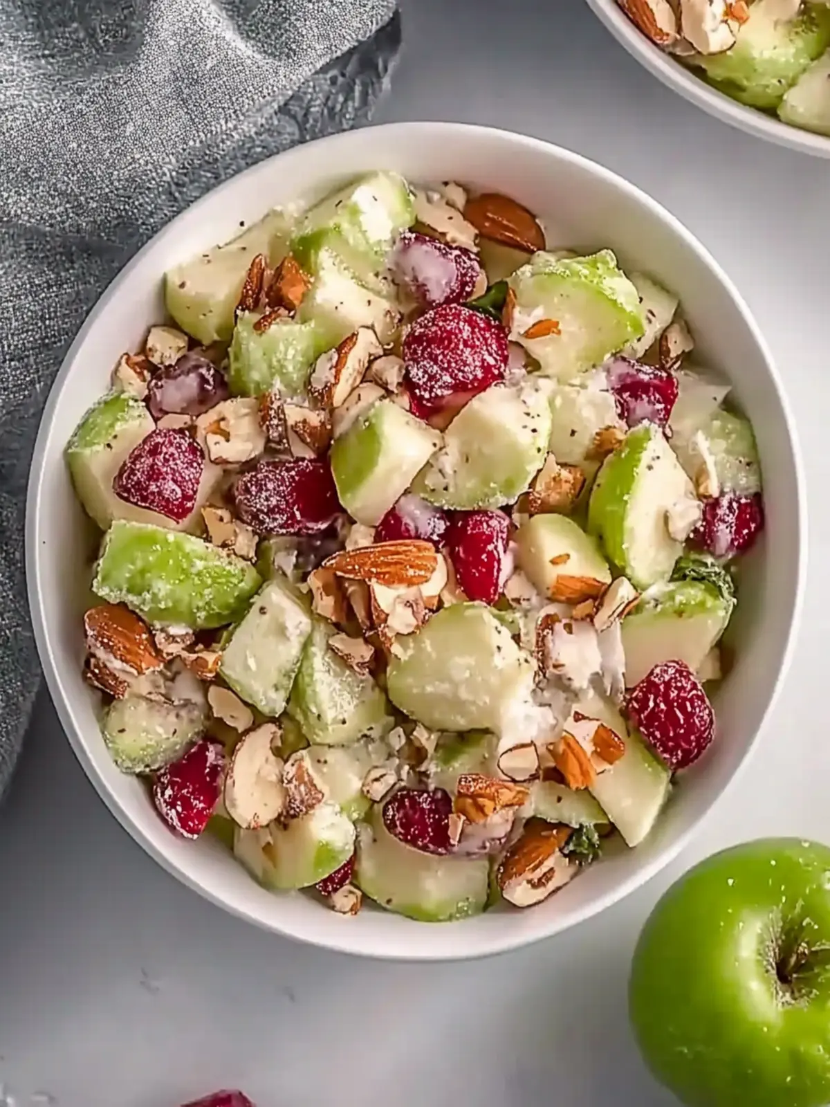 Crisp Apfel Cranberry Walnuss Salat in 15 Minuten 4 Crisp Apfel Cranberry Walnuss Salat