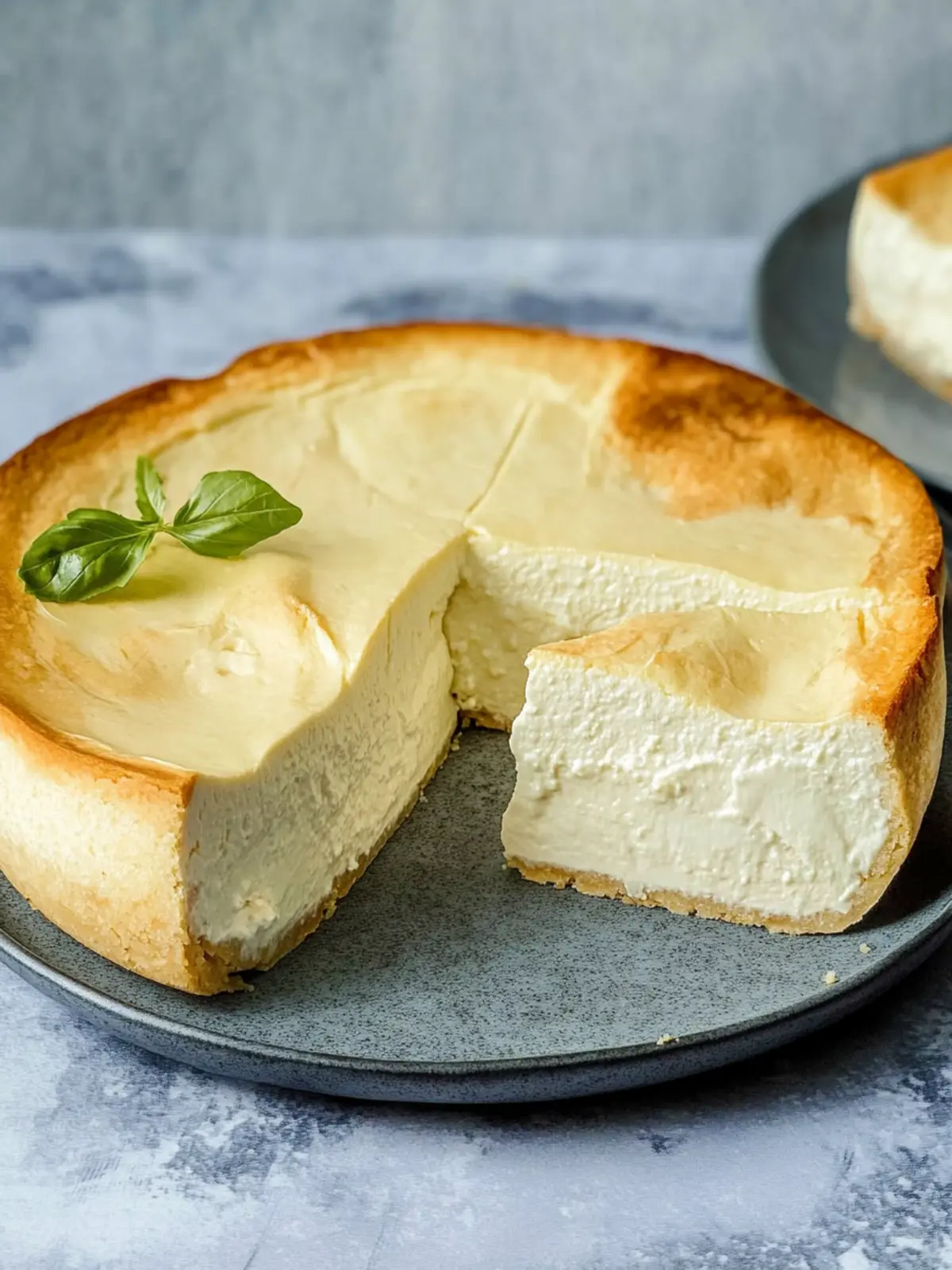 Cremiger Krustenloser Käsekuchen für jeden Anlass 4 Krustenloser Käsekuchen