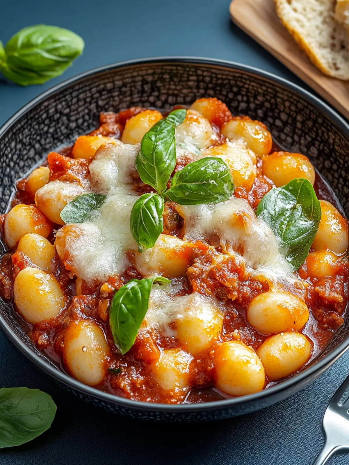 Käsige Bolognese Gnocchi Auflauf für gemütliche Abende 2 Käsige Bolognese Gnocchi Auflauf