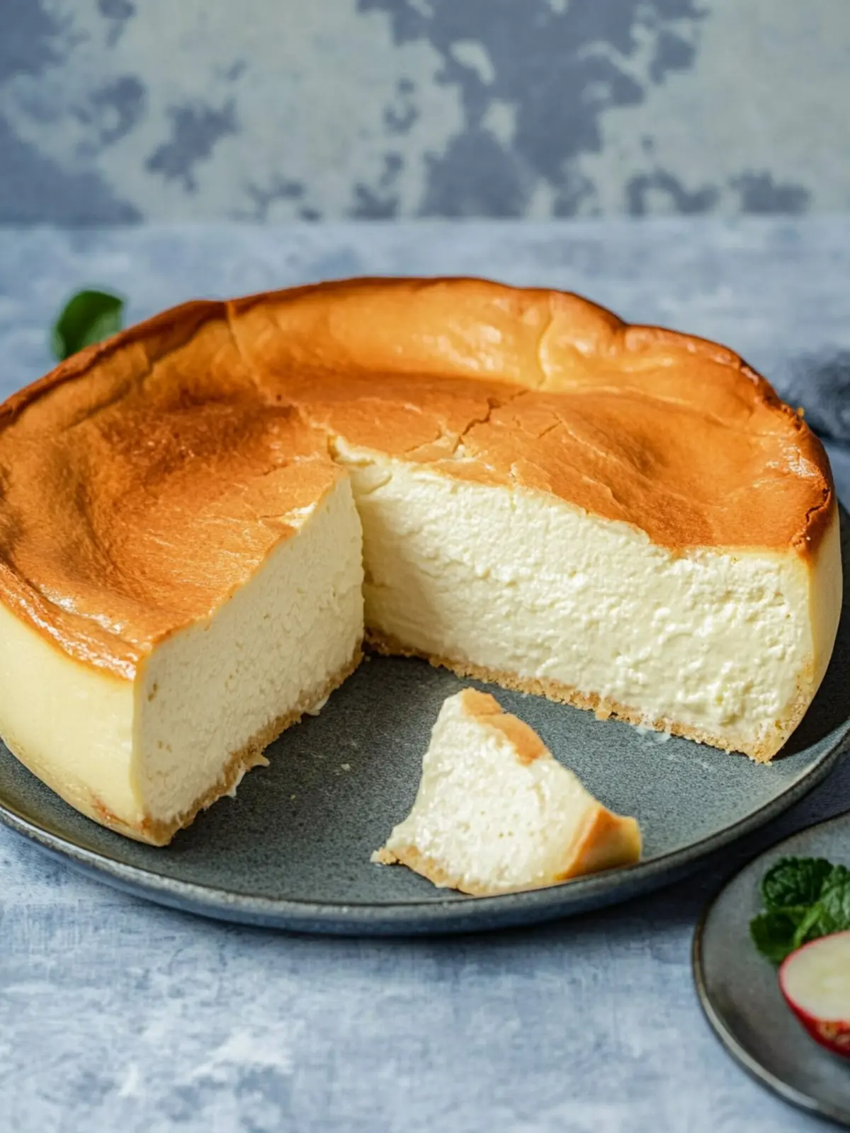 Cremiger Krustenloser Käsekuchen für jeden Anlass 2 Krustenloser Käsekuchen