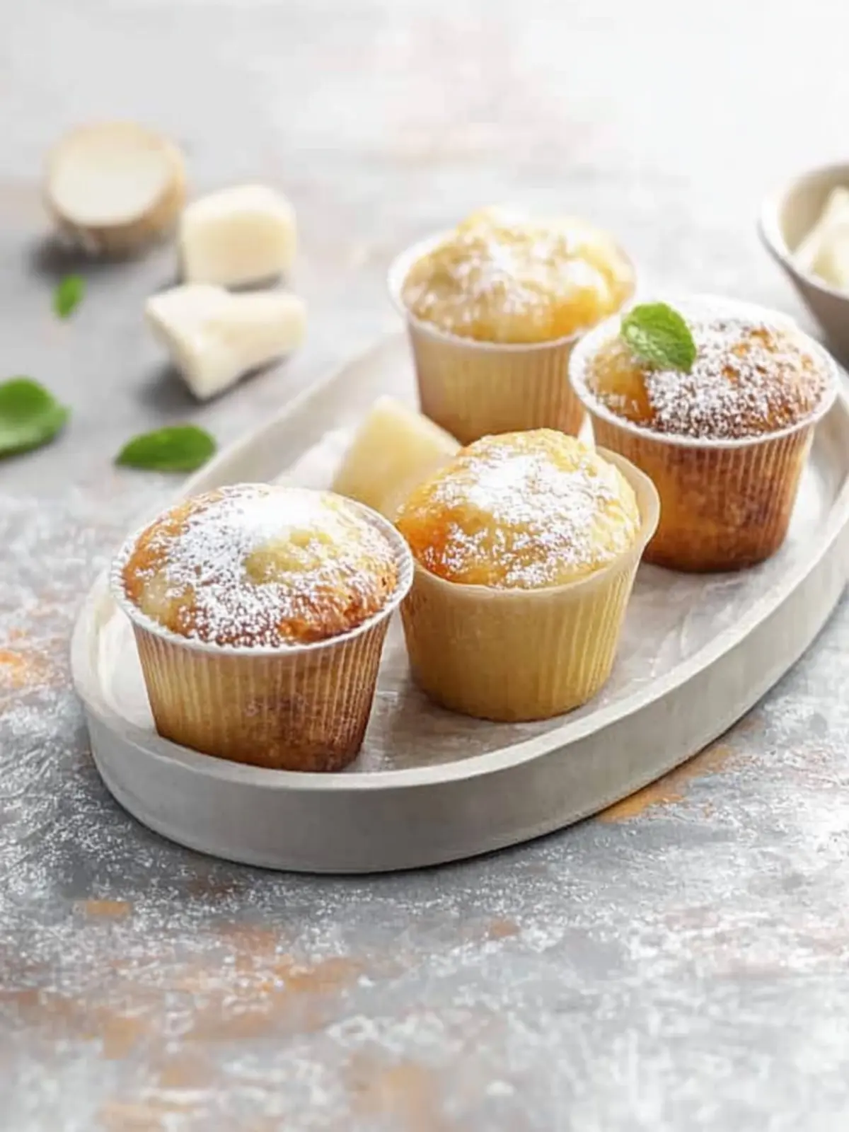 Schnelle, saftige Marzipanmuffins für den Winter 4 Schnelle, saftige Marzipanmuffins