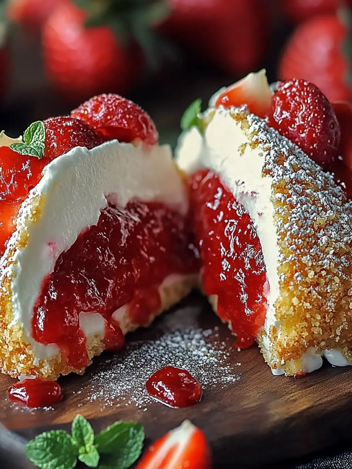 Erdbeer-Crunch-Käsekuchen-Tacos ganz einfach selber machen 3 Erdbeer-Crunch-Käsekuchen-Tacos