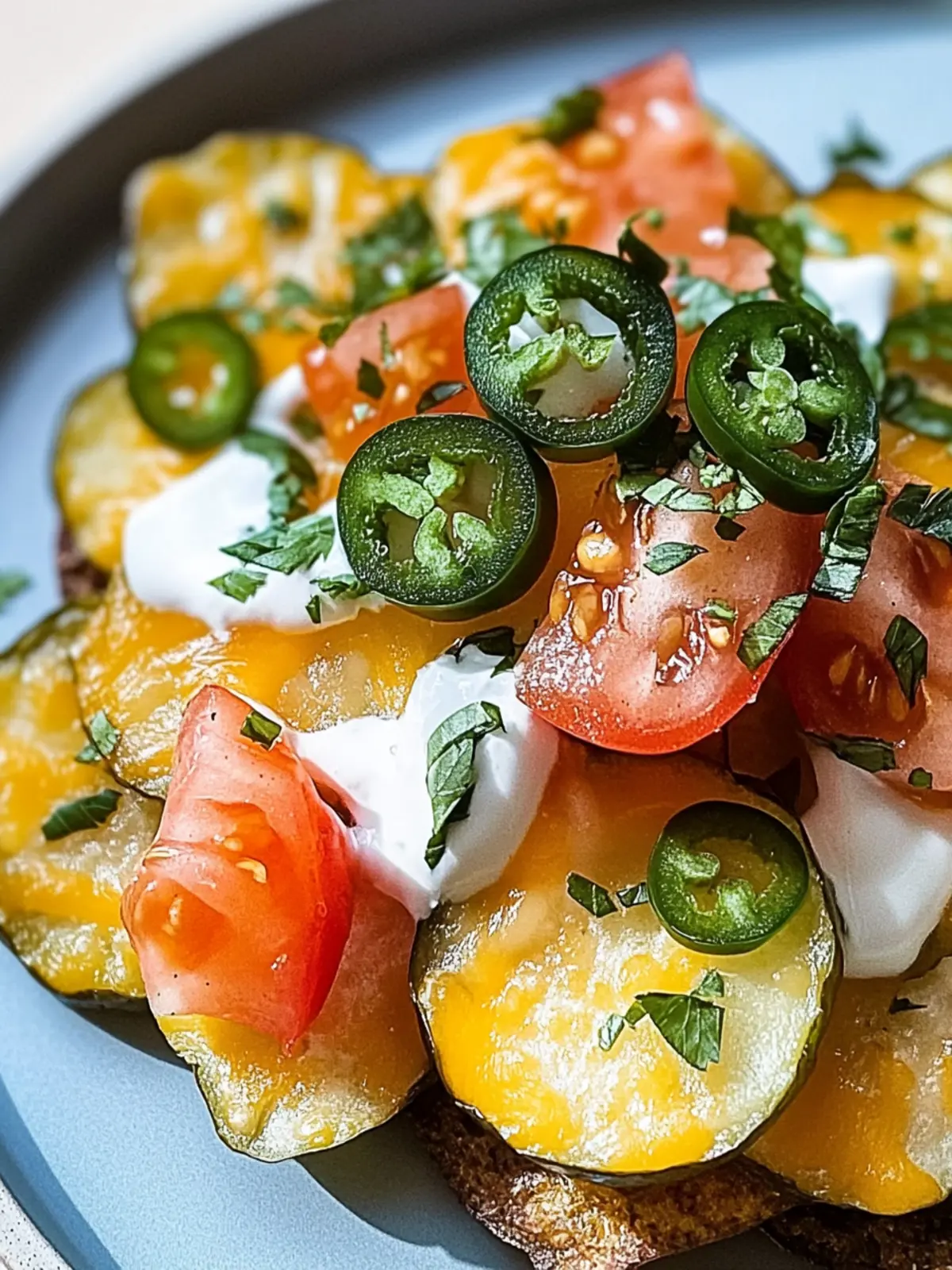 Vegetarische irische Nachos für gesunde Snacks 4 Vegetarische irische Nachos für gesunde Snacks