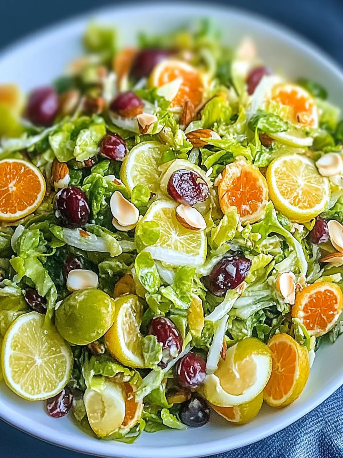 Frischer Orange Rosenkohl Salat für jeden Tag 3 Orange Rosenkohl Salat