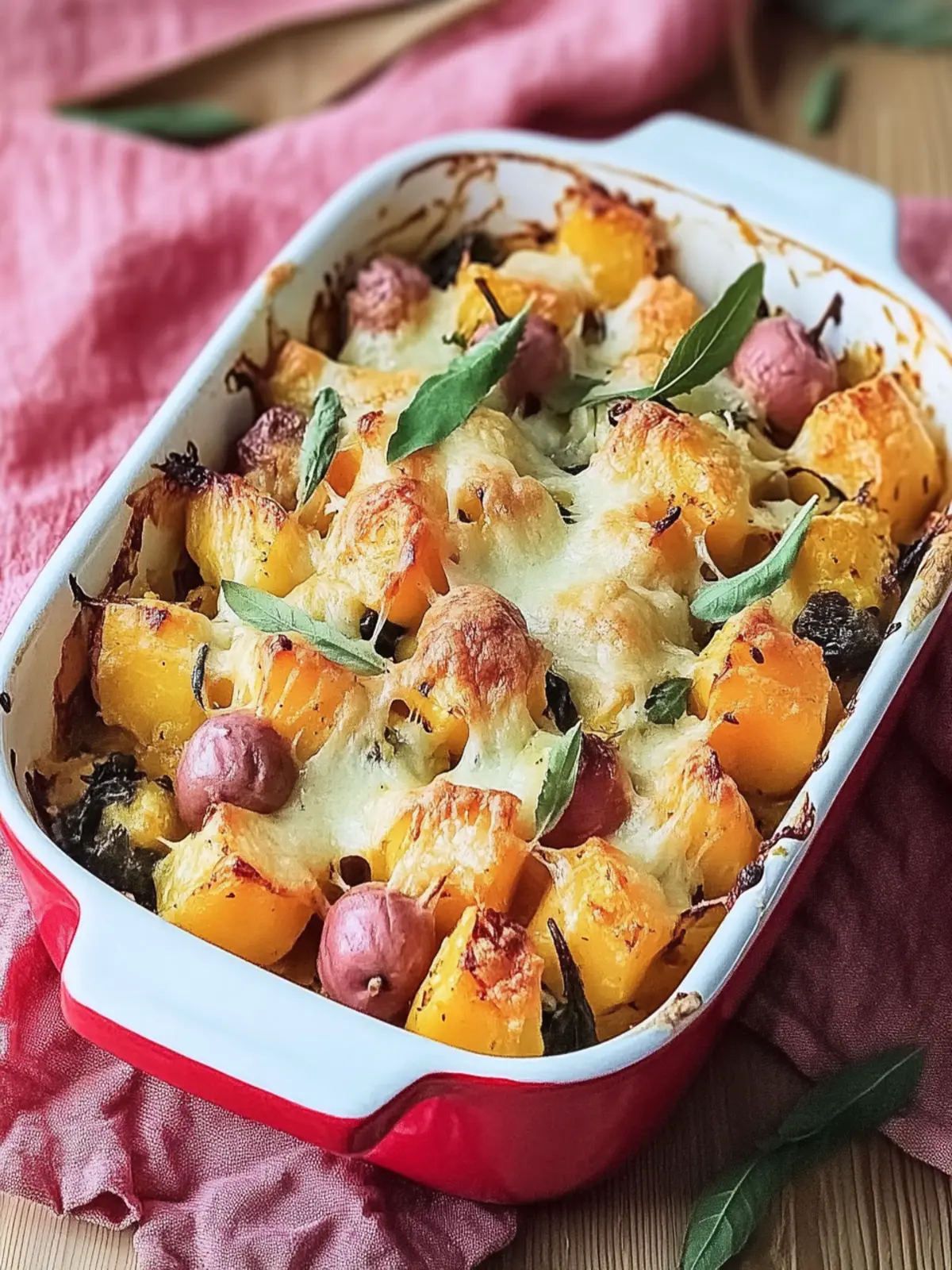 Vegetarisches Kürbis-Gnocchi-Auflauf für kuschelige Abende 4 Vegetarisches Kürbis-Gnocchi-Auflauf