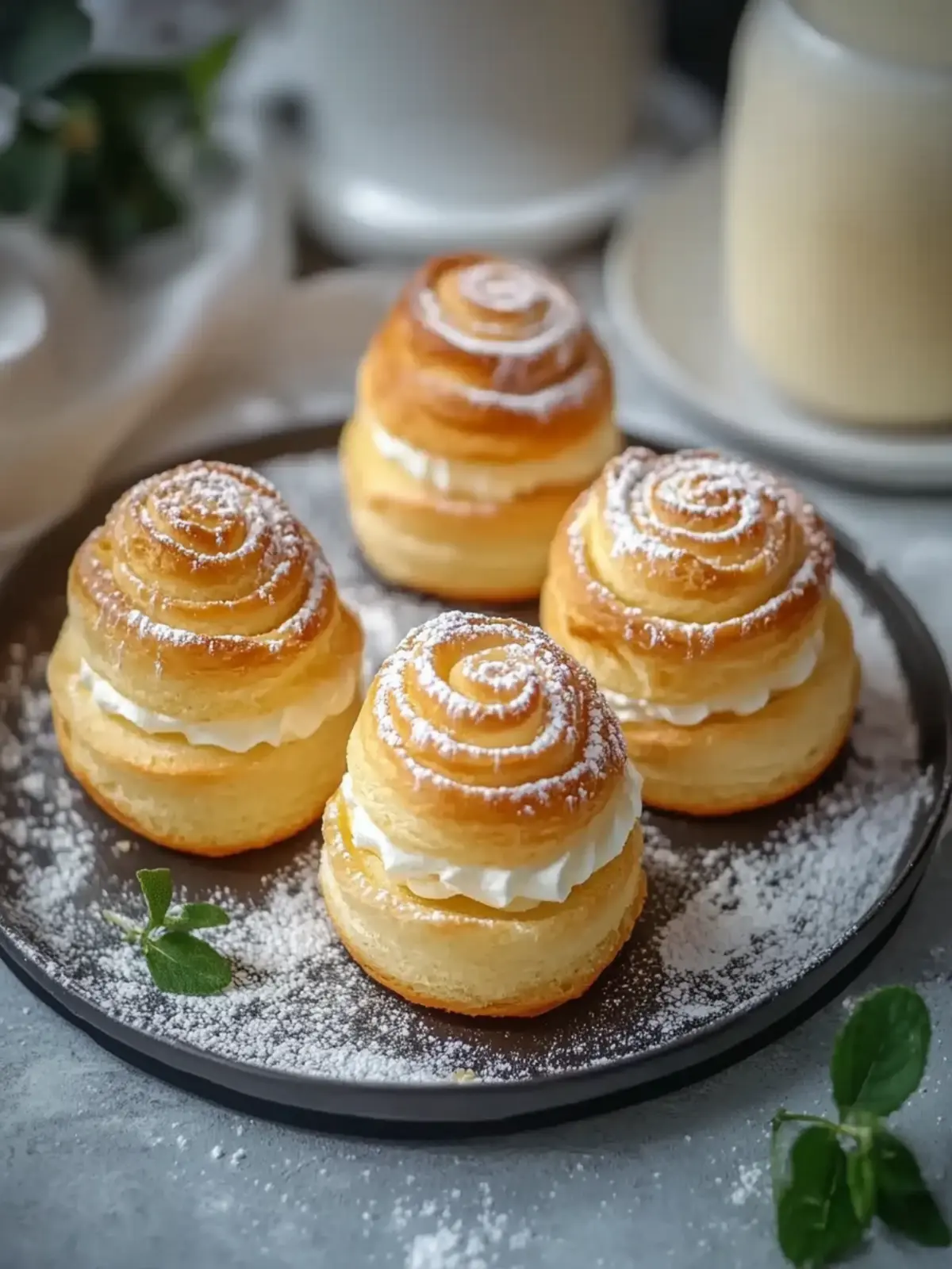 Zimtschnecken - Himmlisch weiche Genussmomente 3 Zimtschnecken