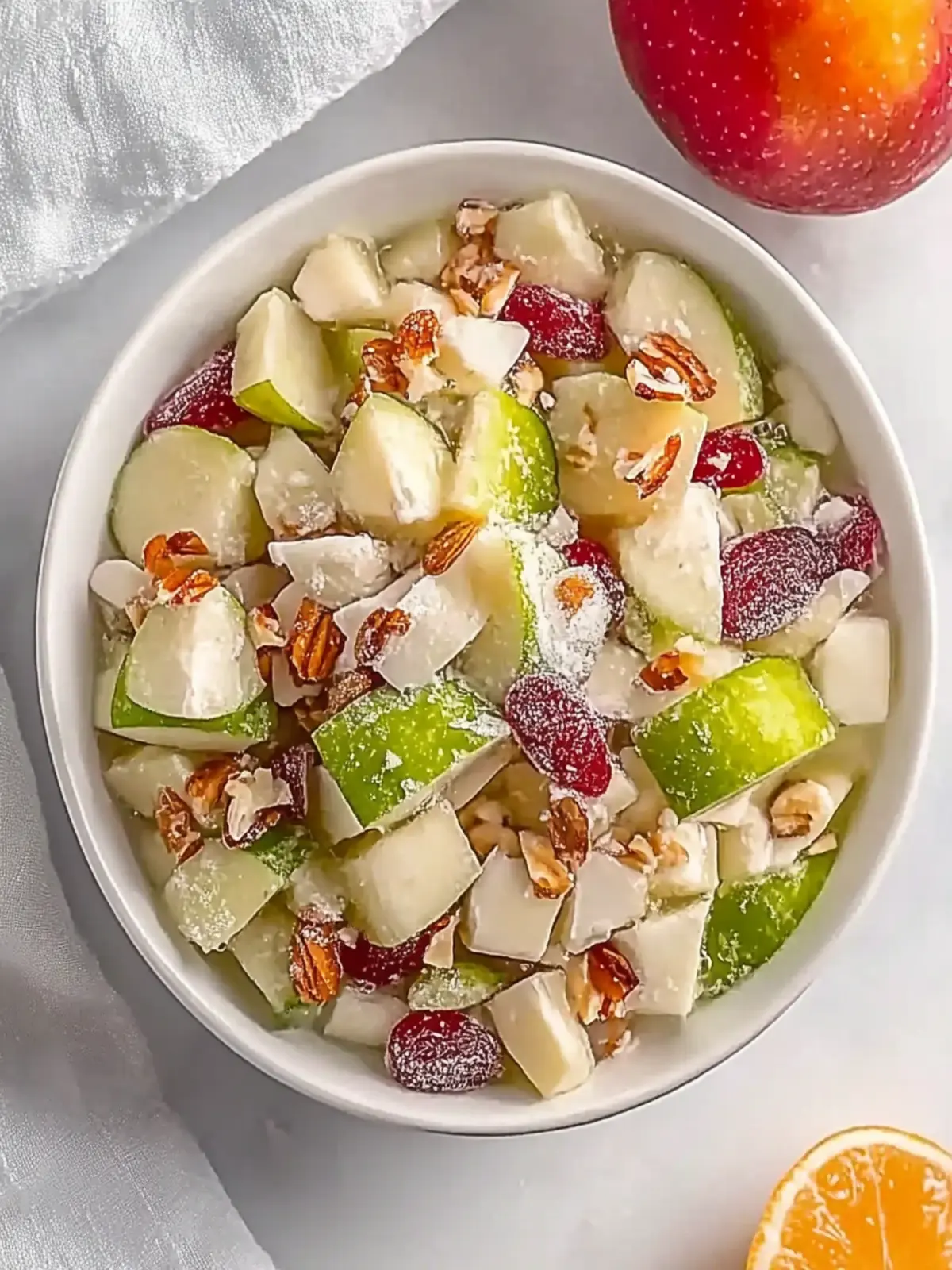 Crisp Apfel Cranberry Walnuss Salat in 15 Minuten 5 Crisp Apfel Cranberry Walnuss Salat