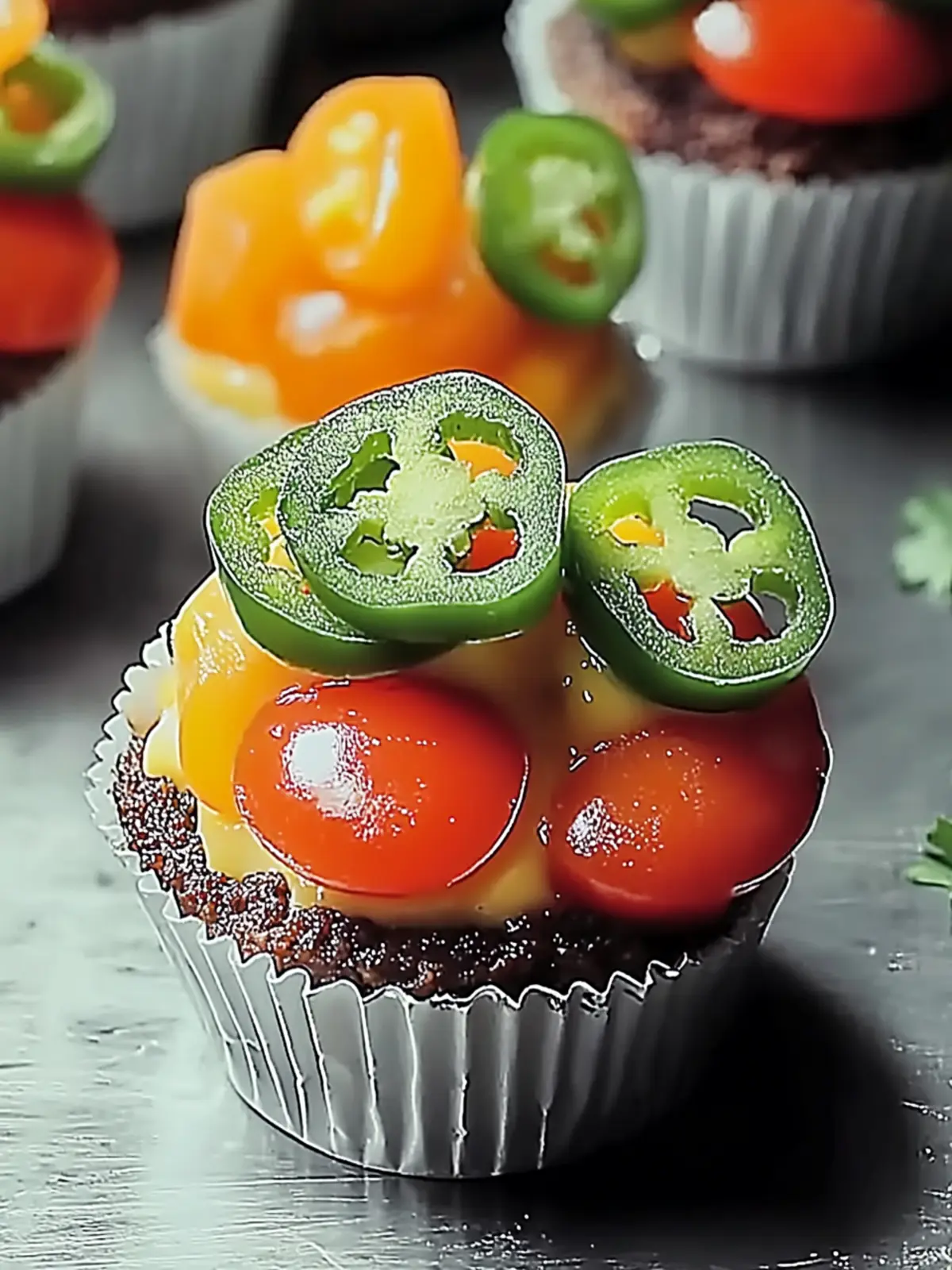 Cheeseburger Muffins für den perfekten Snackgenuss 2 Cheeseburger Muffins