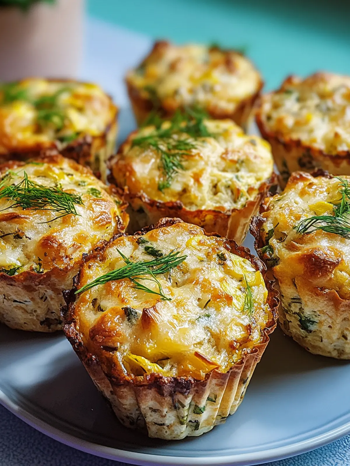 Thunfischmuffins: Gesunde Snacks für jede Gelegenheit 5 Thunfischmuffins