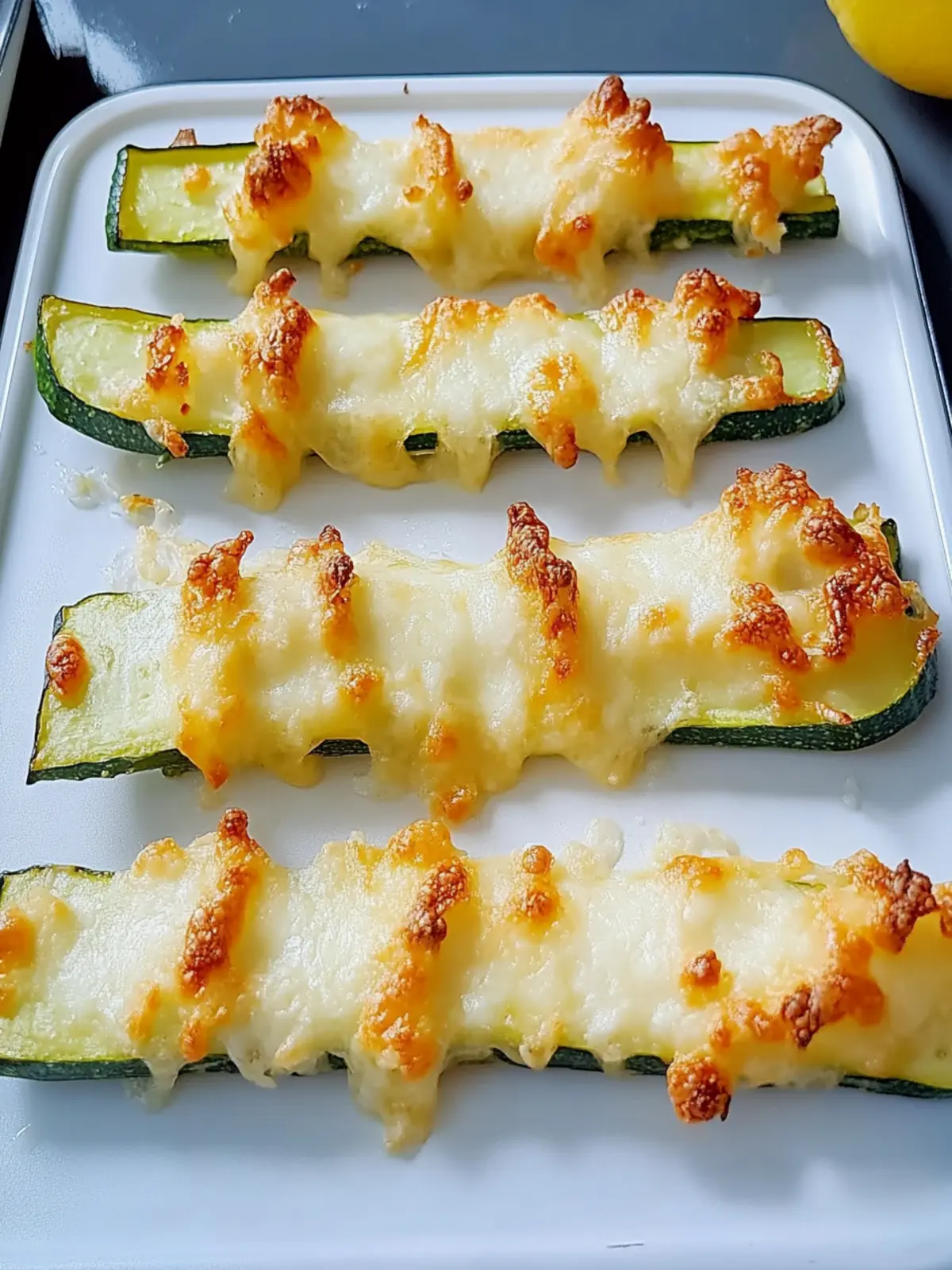 Zucchini-Sticks mit Käse: Knuspriger Snackgenuss 3 Zucchini-Sticks mit Käse