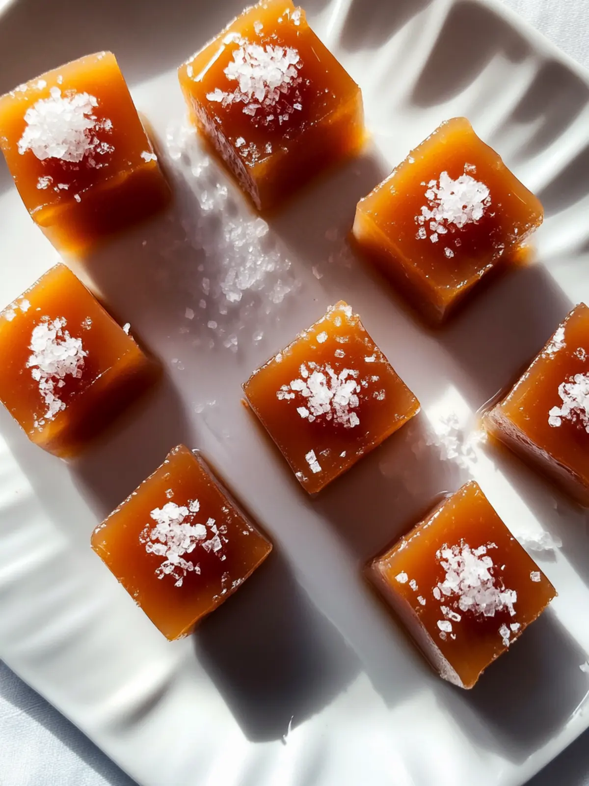 Gesalzene Karamellbissen für Naschkatzen 5 gesalzene Karamellbissen