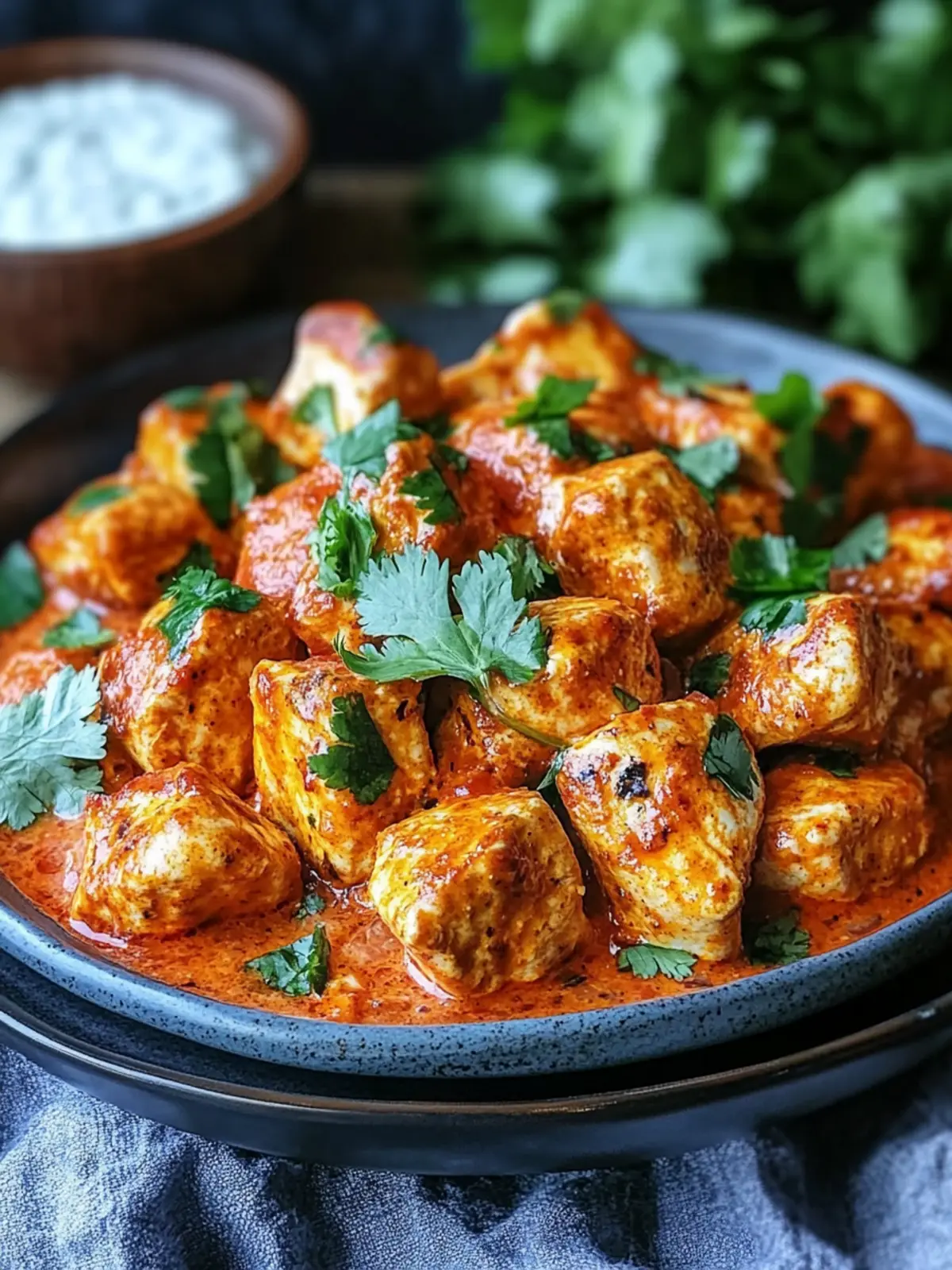Hühnchen Tikka Masala in 30 Minuten zubereitet 4 Hühnchen Tikka Masala
