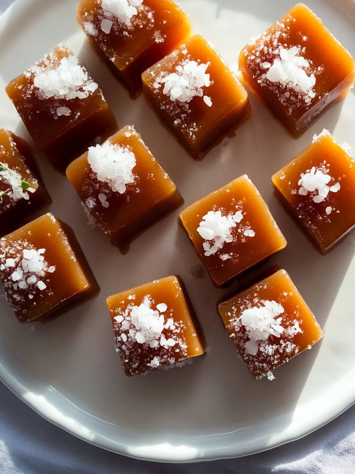 Gesalzene Karamellbissen für Naschkatzen 3 gesalzene Karamellbissen