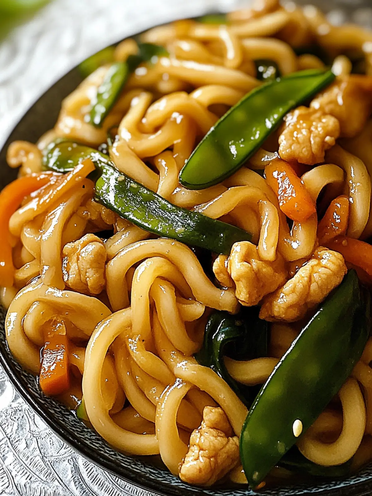 Unglaubliche Hähnchen Yaki Udon Nudeln Pfannengericht 5 Unglaubliche Hähnchen Yaki Udon Nudeln Pfannengericht