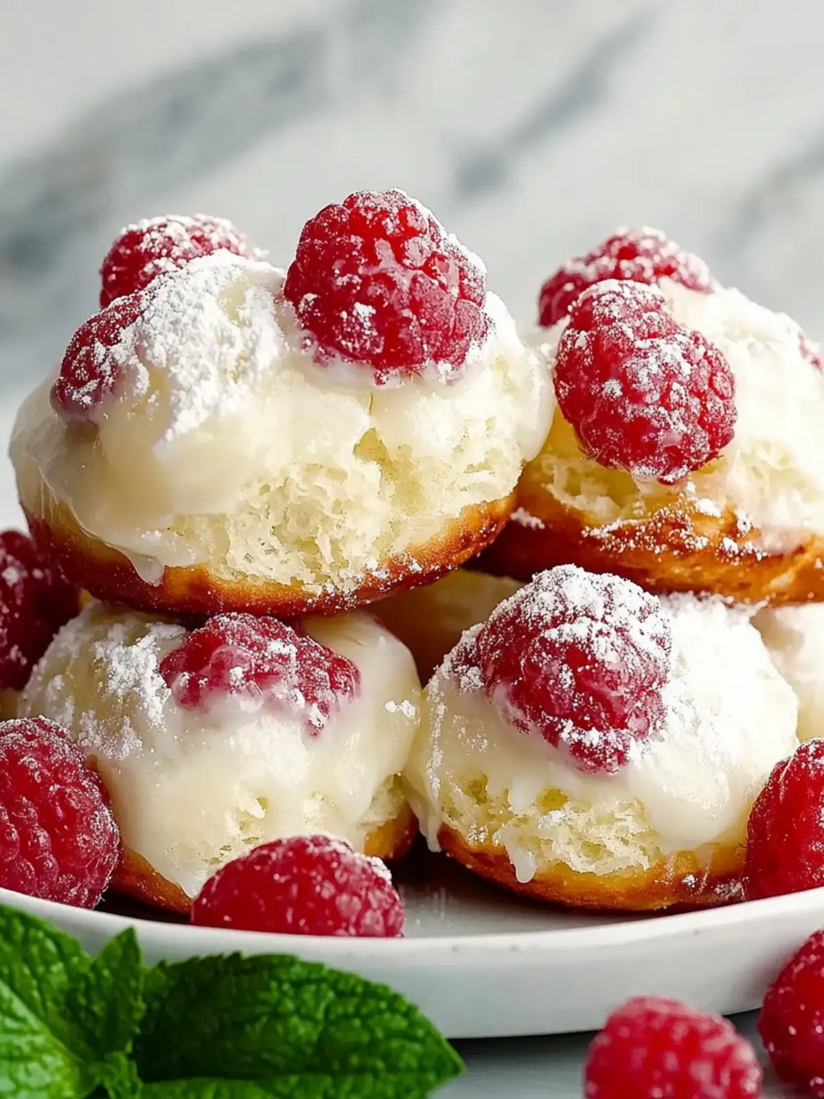 Himbeer-Frischkäse-Häppchen für süße Momente 2 Himbeer-Frischkäse-Häppchen