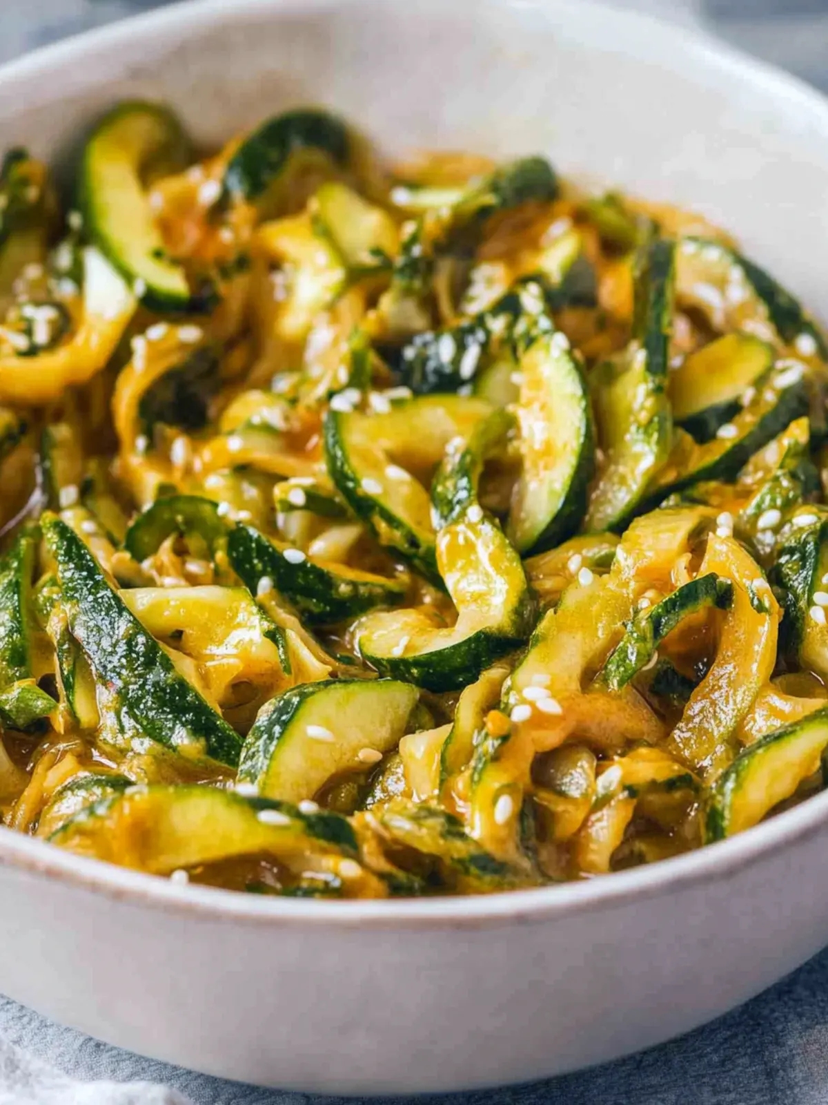 Gewürzte Knoblauch-Chinesische Zucchini Genuss 3 Gewürzte Knoblauch-Chinesische Zucchini Rezept