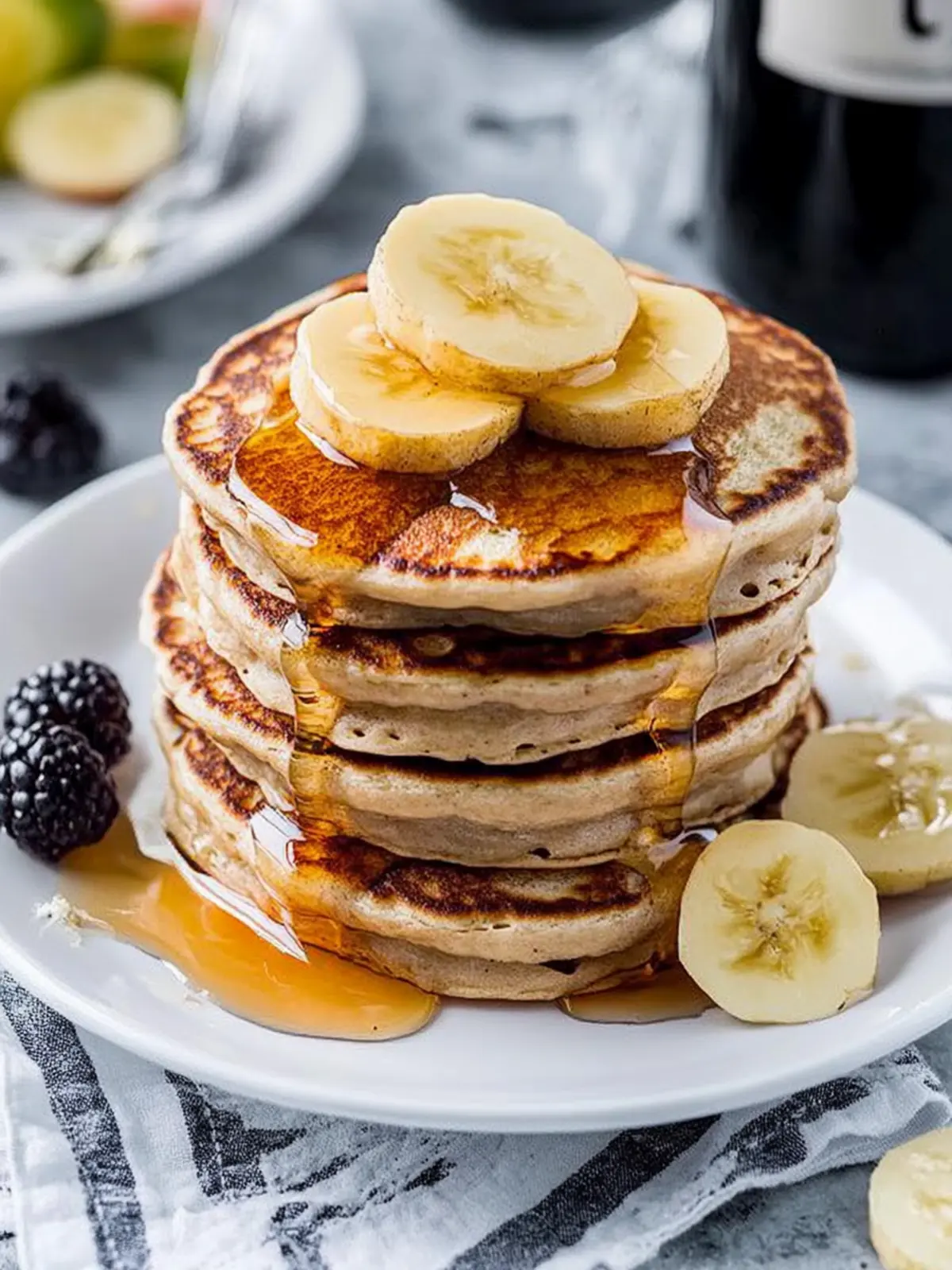 Deluxe Bananenpfannkuchen für jeden Frühstückstisch 4 Deluxe Bananenpfannkuchen