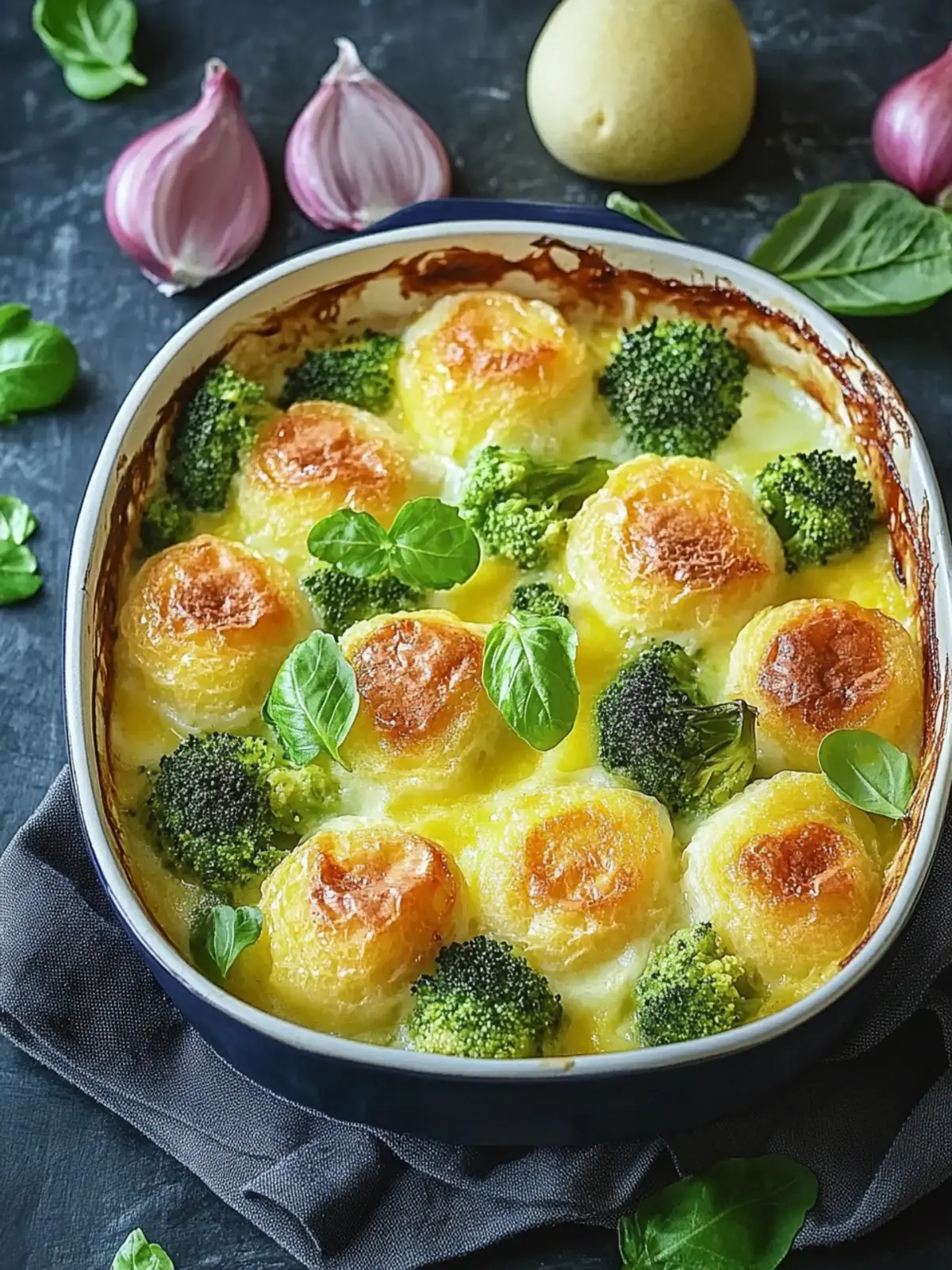 Herzhafter Rosenkohlauflauf mit Käse und Schinken 5 Herzhafter Rosenkohlauflauf