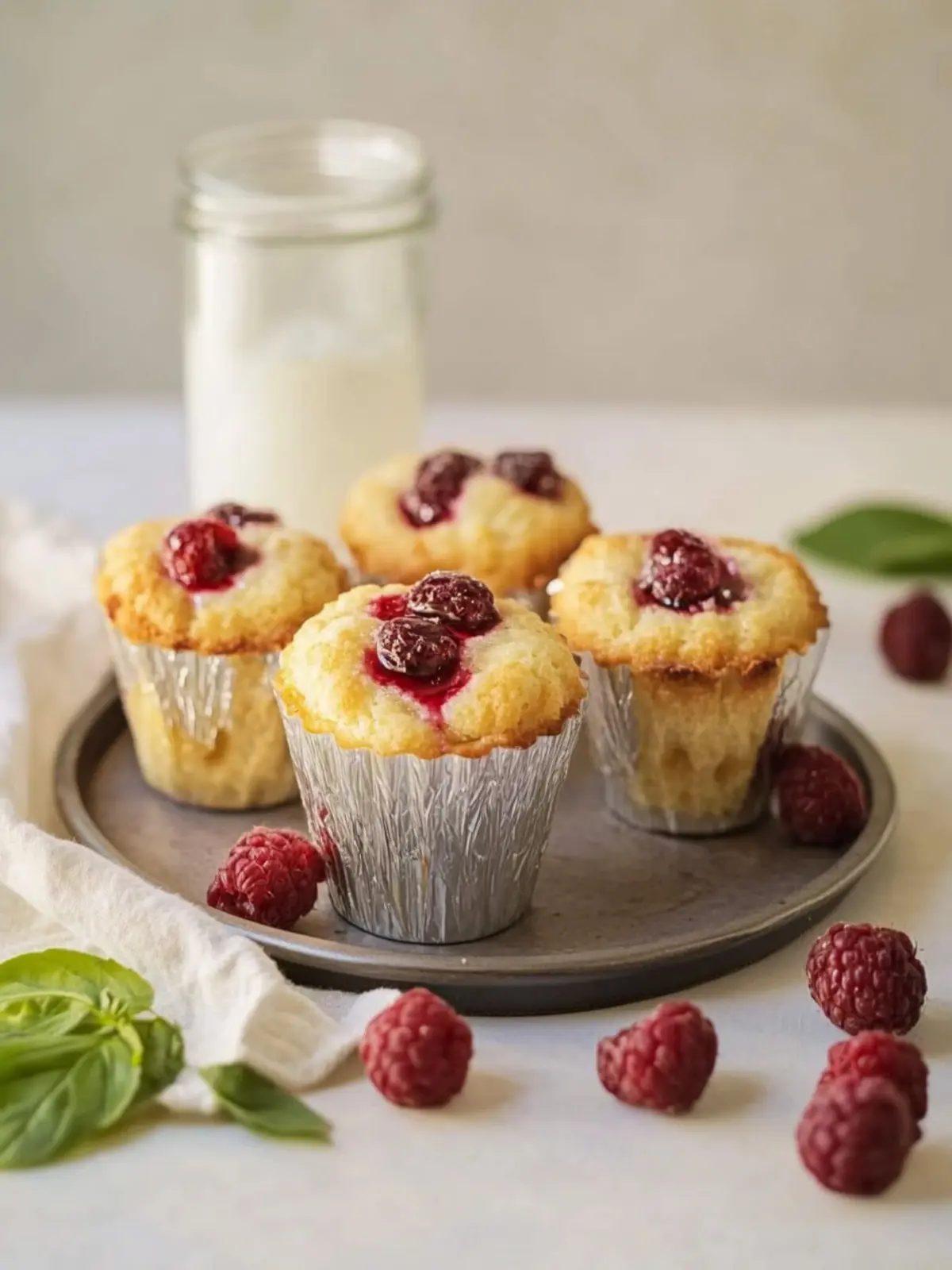 Feuchte Kirschmuffins mit frischen Kirschen 5 Feuchte Kirschmuffins