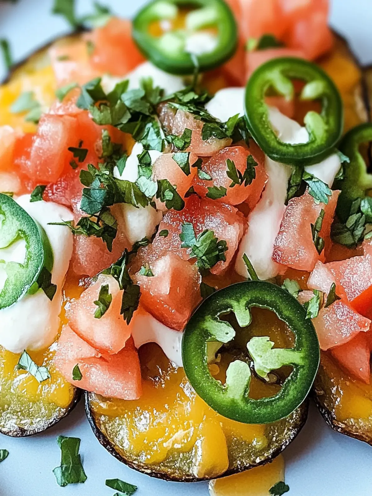 Vegetarische irische Nachos für gesunde Snacks 2 Vegetarische irische Nachos für gesunde Snacks