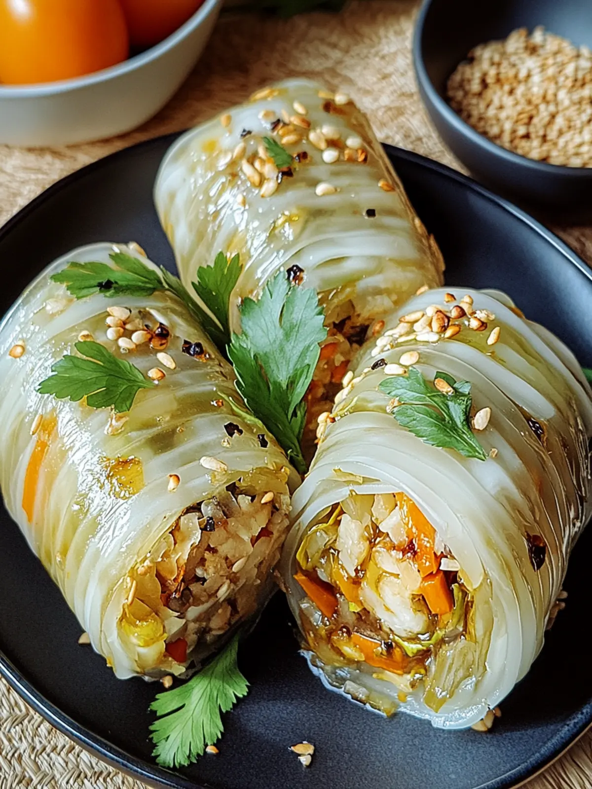 Vegane Kohlrouladen: Einfach, Lecker und Gesund 2 Vegane Kohlrouladen