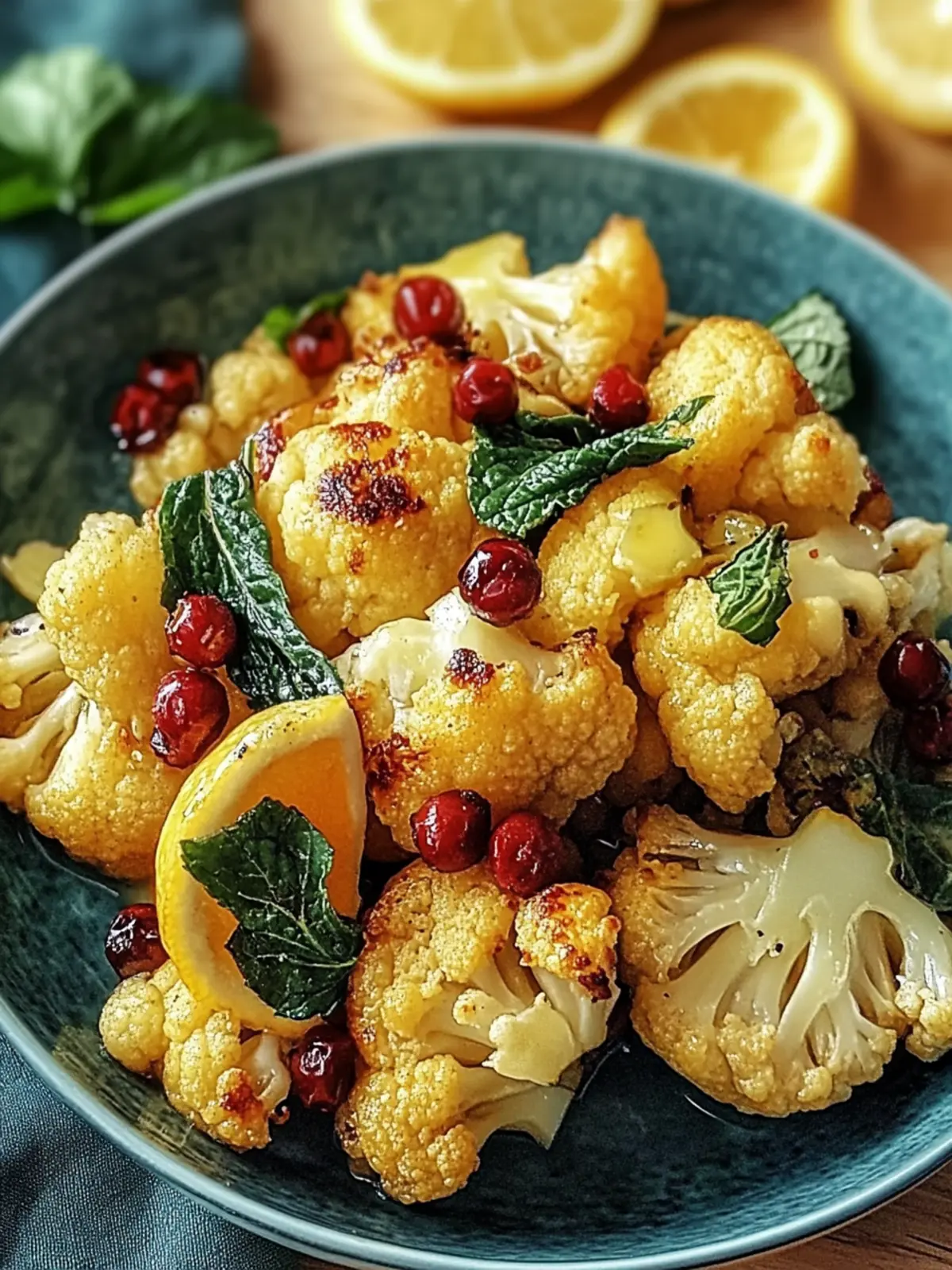 Gewürzter Blumenkohl mit Kichererbsen - Vegan & Lecker 4 Gewürzter Blumenkohl mit Kichererbsen