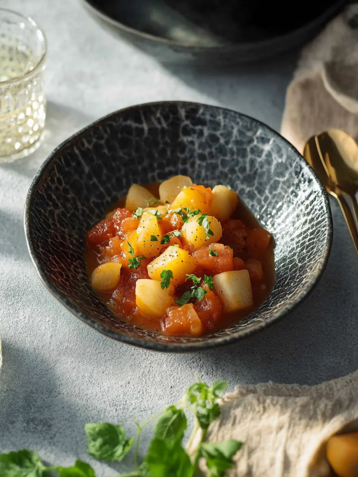 Aromatischer Kürbis- und Bohneneintopf mit Kabanos 2 Aromatischer Kürbis- und Bohneneintopf mit Kabanos-Wurst