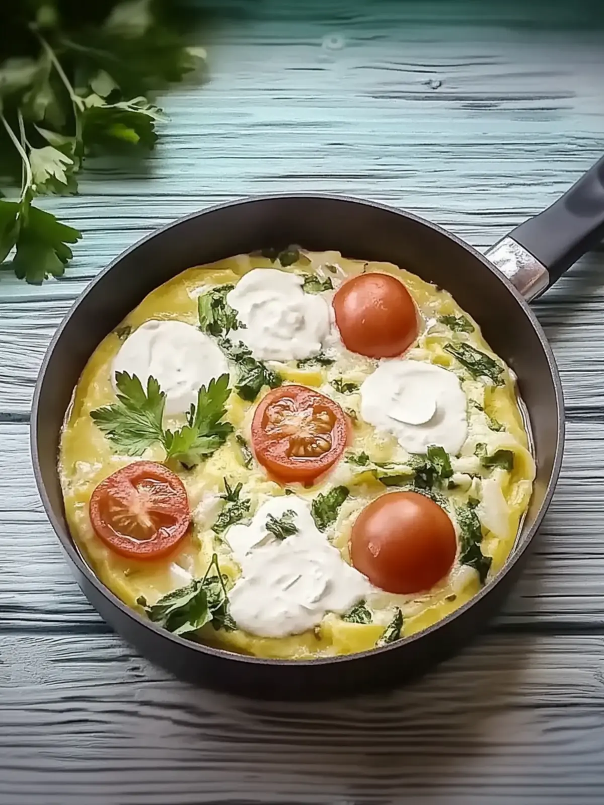 Leckeres afghanisches Omelett in 12 Minuten zubereiten 2 Leckeres afghanisches Omelett