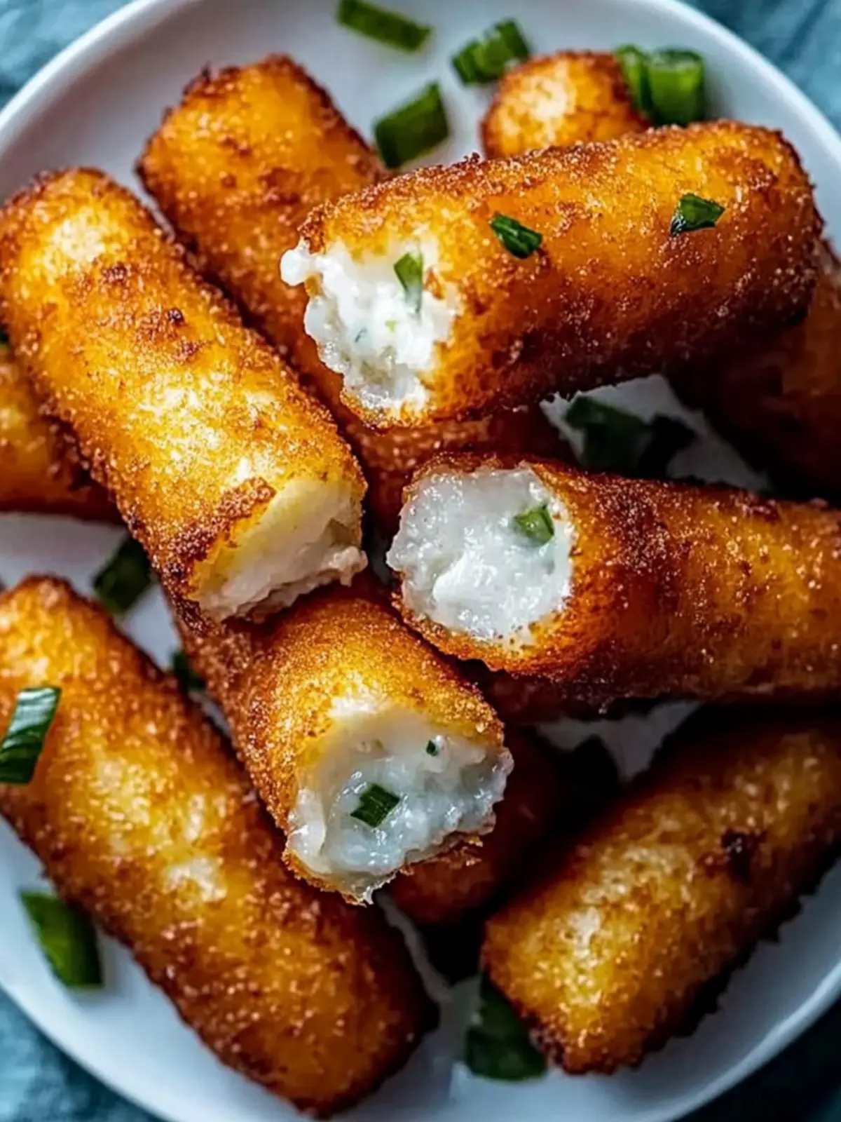 Crispy Airfryer Mozzarella-Sticks in 10 Minuten 3 Airfryer Mozzarella-Sticks
