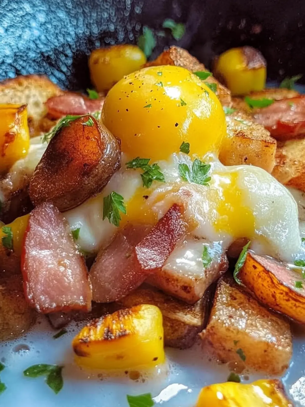 Kartoffel und Hackbraten-Pfanne – Herzhaftes Comfort Food 4 Kartoffel und Hackbraten-Pfanne