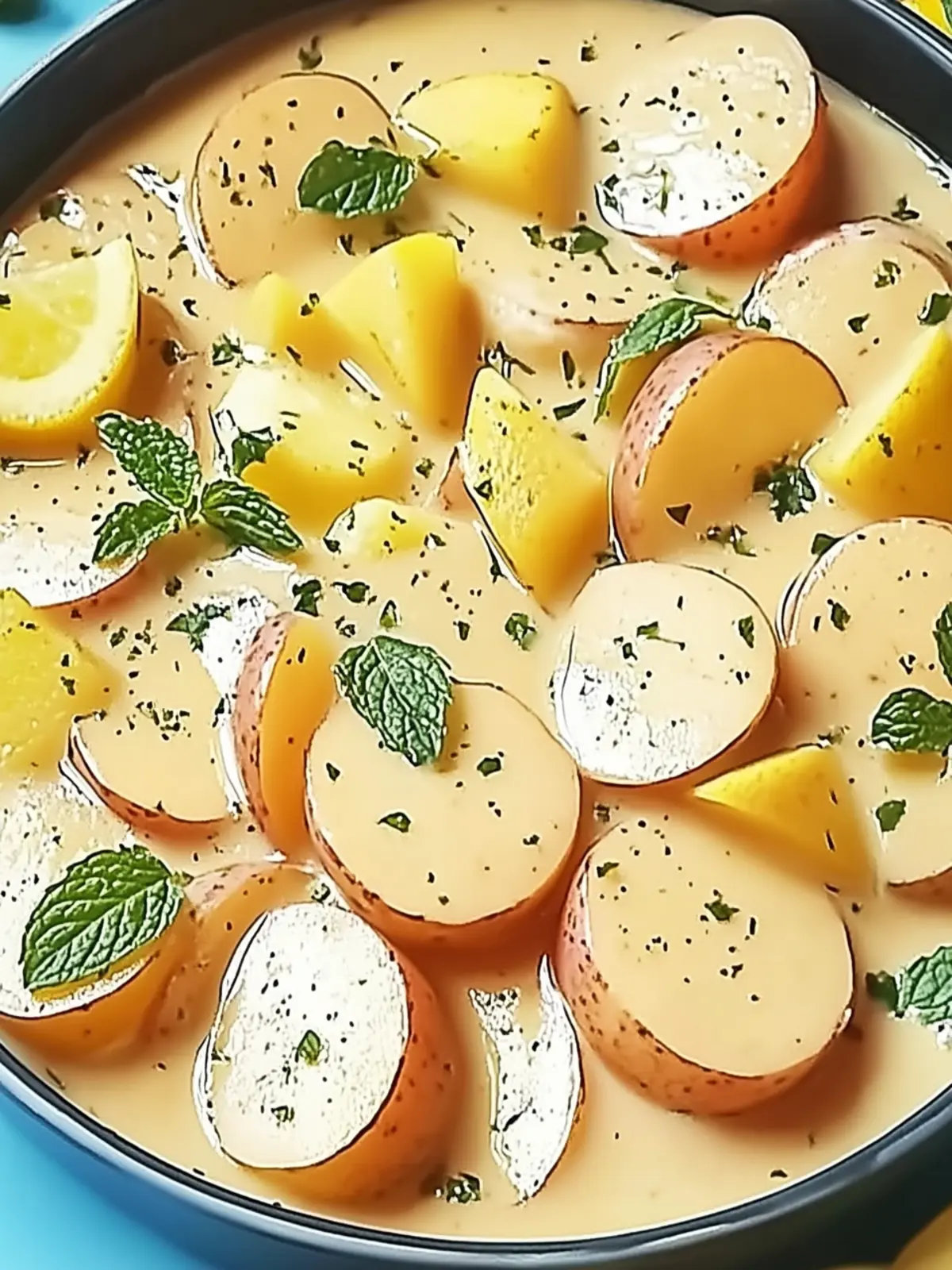 Kartoffeln mit Knoblauchcremesauce – Einfach lecker! 2 Kartoffeln mit Knoblauchcremesauce