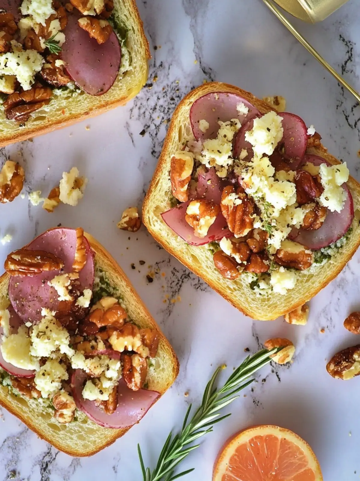 Flammkuchen-Toast aus der Heißluftfritteuse: Einfach lecker 3 Flammkuchen-Toast aus der Heißluftfritteuse