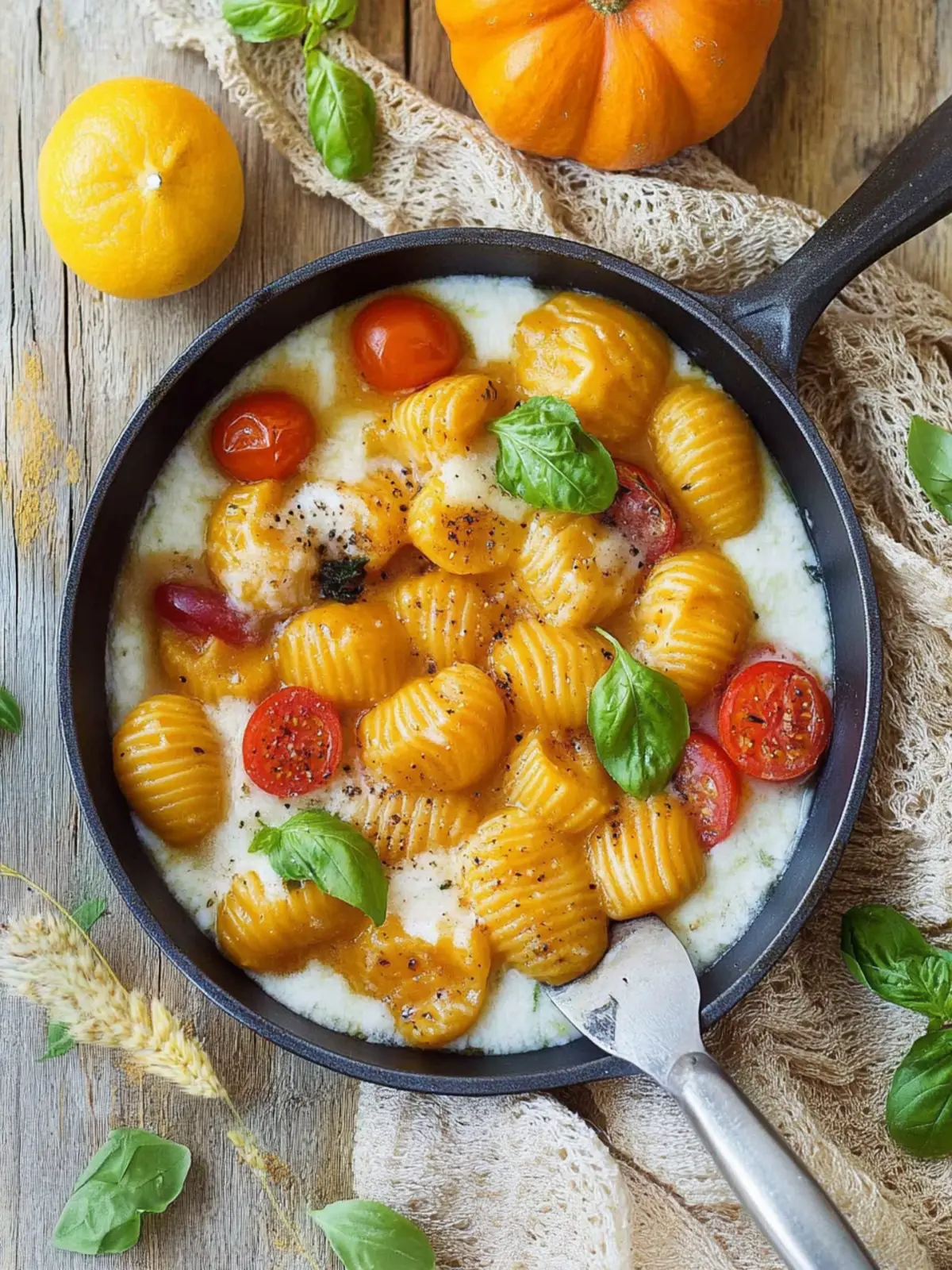 Kürbisgnocchi-Auflauf für perfekte Herbstabende 3 Kürbisgnocchi-Auflauf