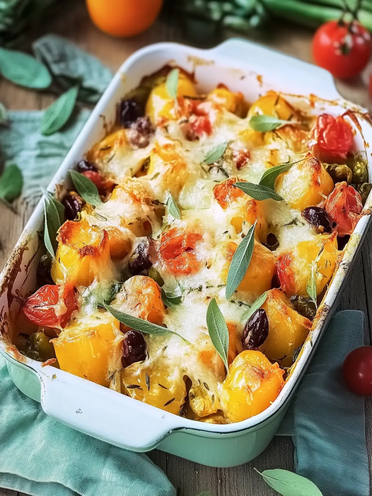 Vegetarisches Kürbis-Gnocchi-Auflauf für kuschelige Abende 3 Vegetarisches Kürbis-Gnocchi-Auflauf