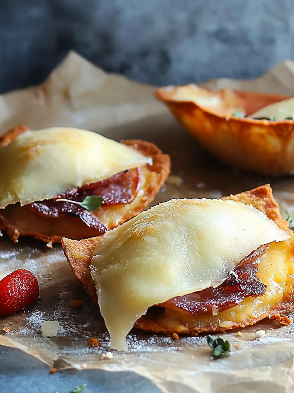 Gefüllte Aubergine Panzerotti für den perfekten Genuss 4 Gefüllte Aubergine Extract Panzerotti