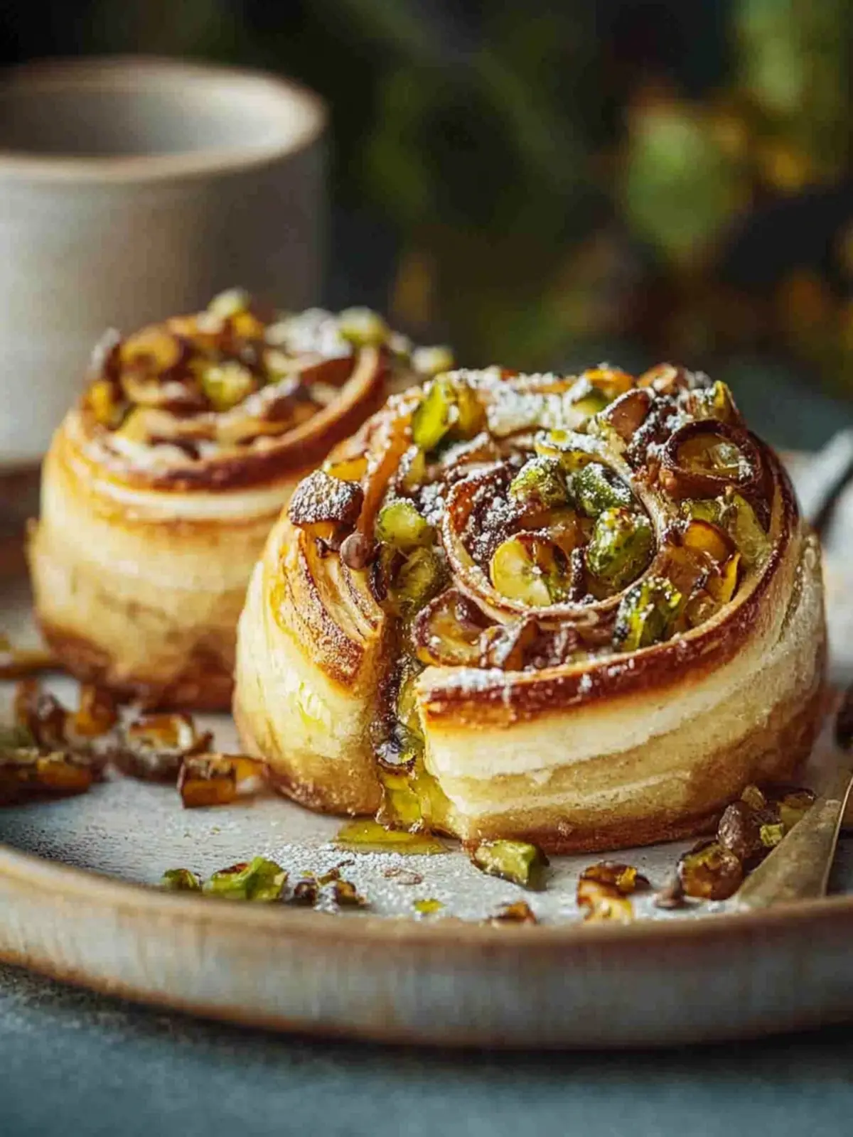 Pistazien-Zimt-Schnecken für deinen Gourmet-Brunch 4 Pistazien-Zimt-Schnecken