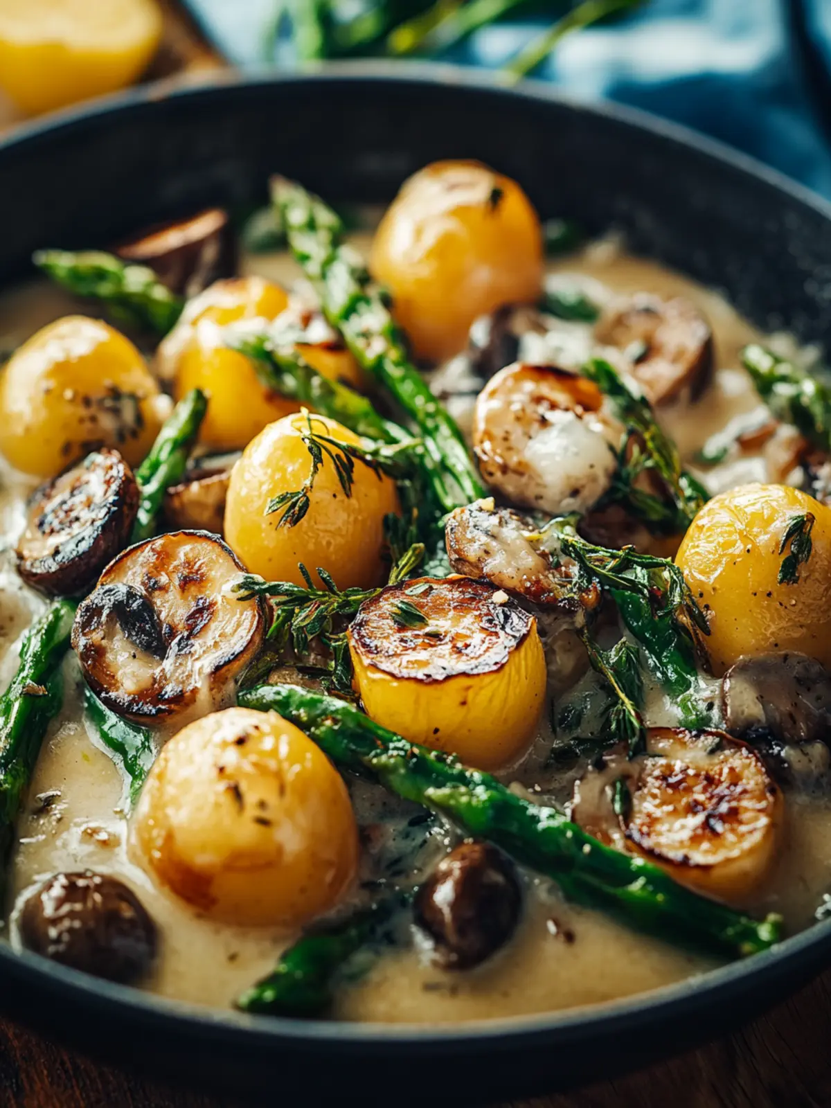 Das perfekte Kartoffel- und Pilz-Pfannengericht kochen 3 Wie man das perfekte Kartoffel- und Pilz-Pfannengericht zubereitet