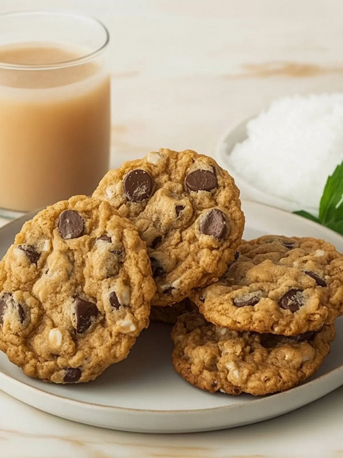 Einfache Haferkekse mit Zartbitterschokolade lieben 2 Einfache Haferkekse mit Zartbitterschokolade