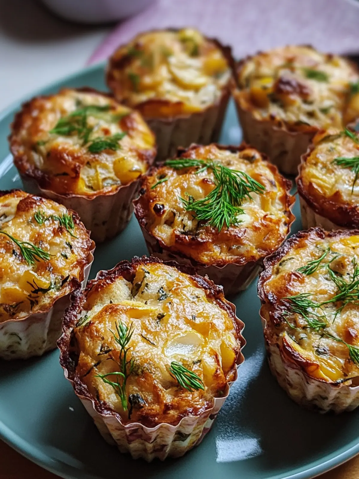 Thunfischmuffins: Gesunde Snacks für jede Gelegenheit 4 Thunfischmuffins