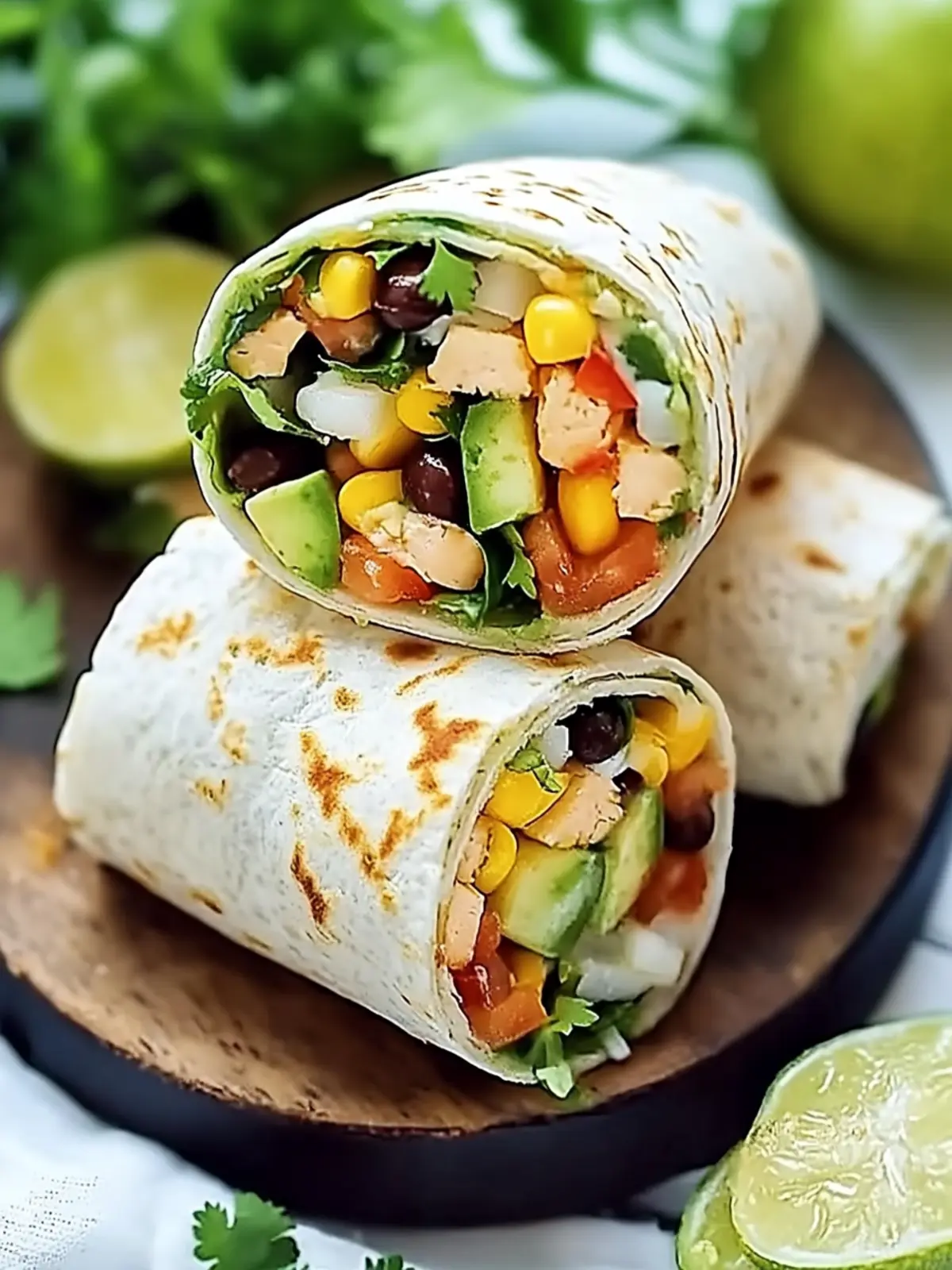 Gesunder Wrap: Einfache und leckere vegetarische Burritos 3 Gesunder Wrap