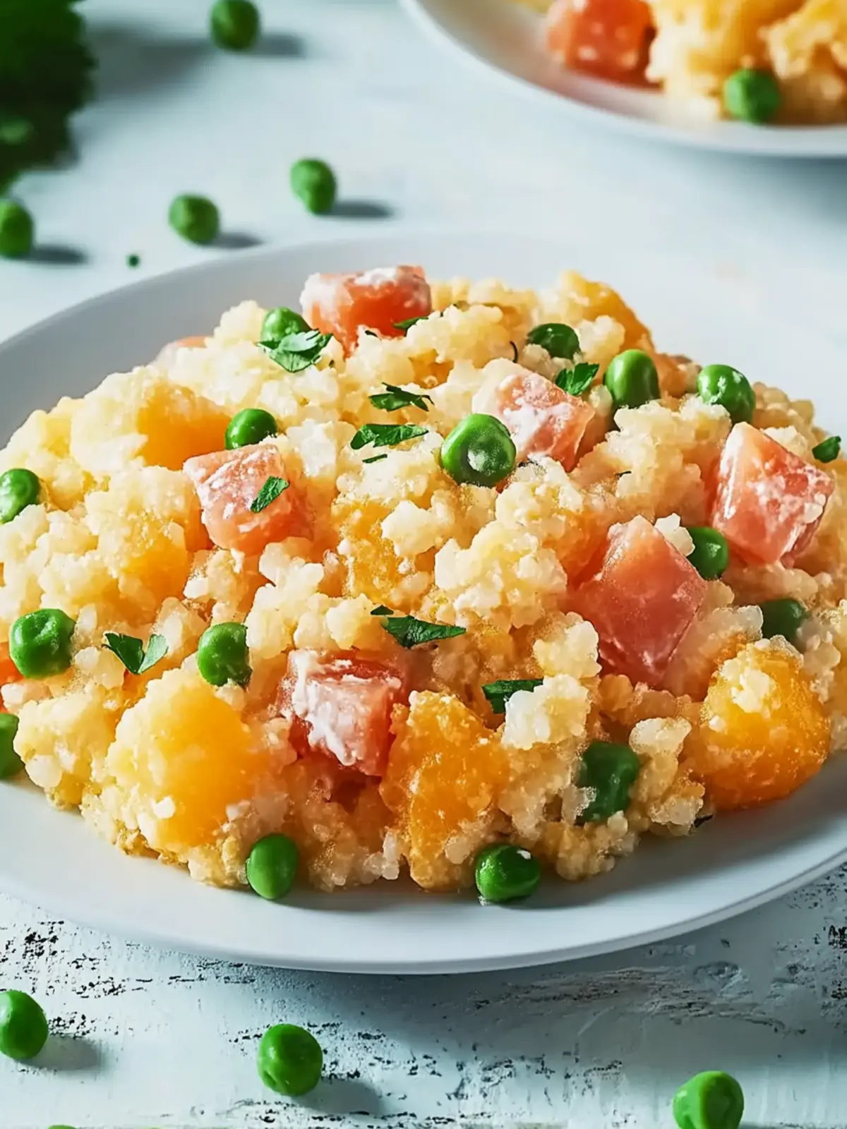 Gebratener Reis mit Gemüse und Ei für Schnellköche 5 Gebratener Reis mit Gemüse und Ei