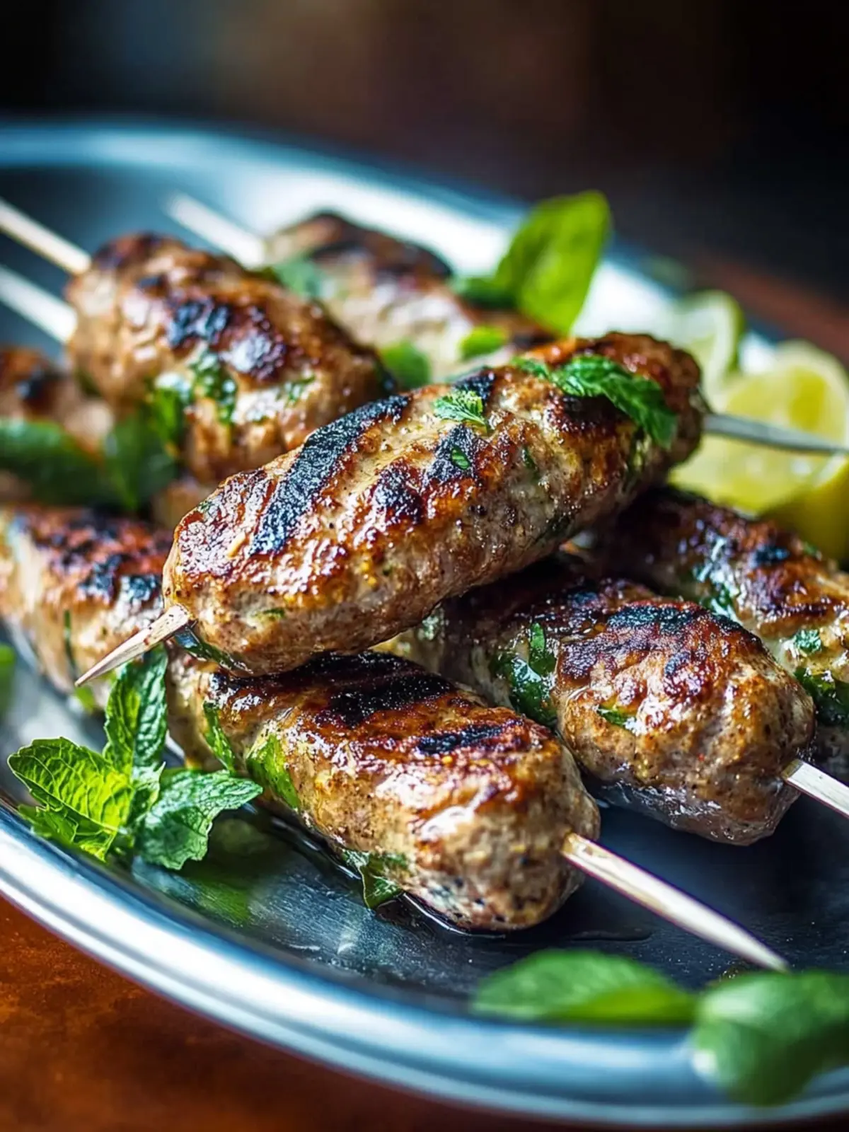 Saftige Hackfleischspieße vom Grill für den Sommer 2 Saftige Hackfleischspieße vom Grill