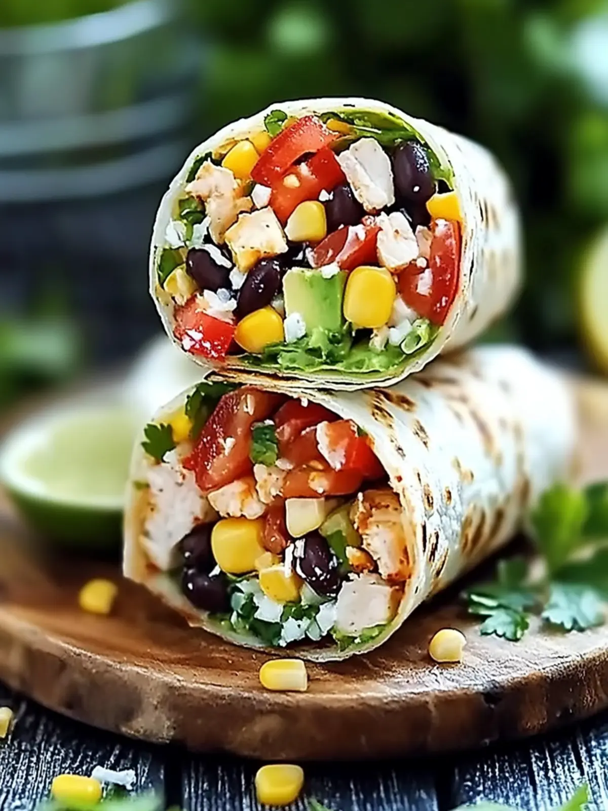 Gesunder Wrap: Einfache und leckere vegetarische Burritos 2 Gesunder Wrap