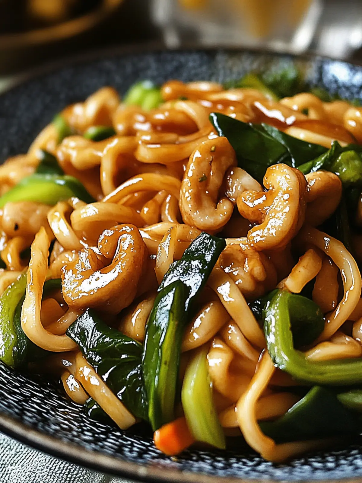 Unglaubliche Hähnchen Yaki Udon Nudeln Pfannengericht 2 Unglaubliche Hähnchen Yaki Udon Nudeln Pfannengericht