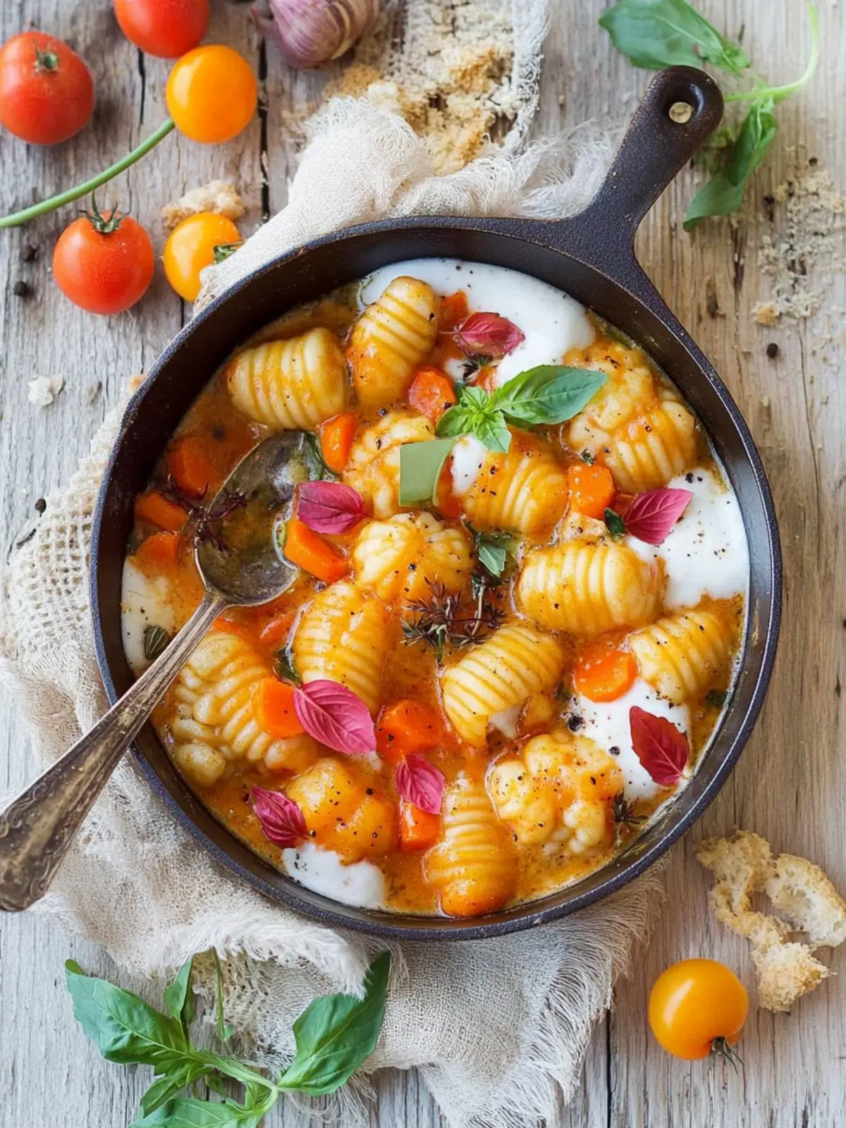 Kürbisgnocchi-Auflauf für perfekte Herbstabende 5 Kürbisgnocchi-Auflauf