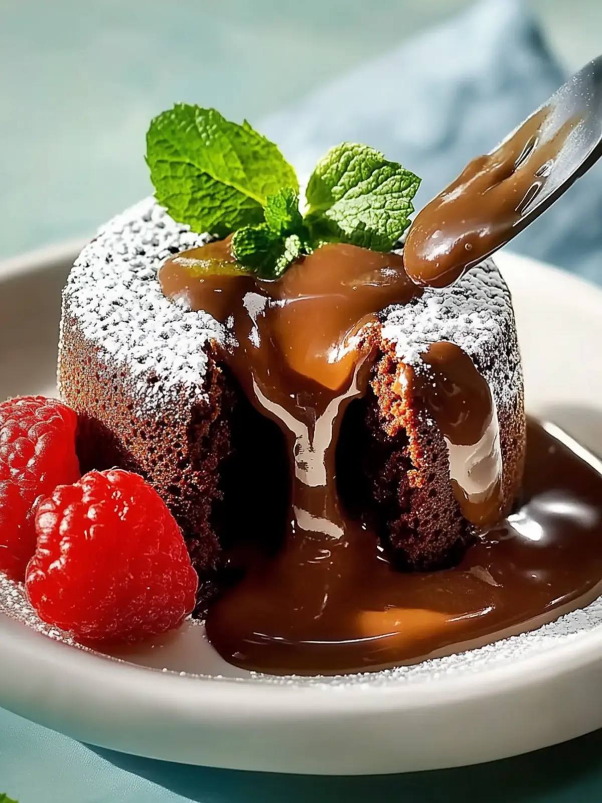 Schokoladen-Erdnussbutter-Lava-Kuchen für Gaumenfreuden 4 Schokoladen-Erdnussbutter-Lava-Kuchen, die Herzen und Geschmacksnerven zum Schmelzen bringen