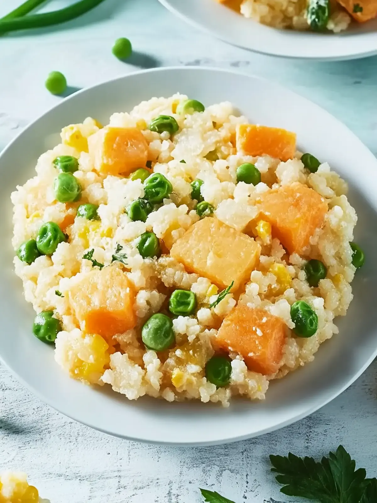 Gebratener Reis mit Gemüse und Ei für Schnellköche 3 Gebratener Reis mit Gemüse und Ei